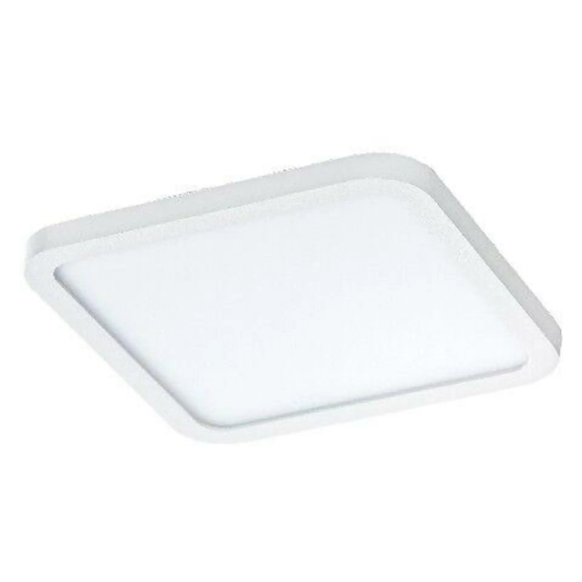 AZZ AZ2837 LED Stropní zápustné bodové svítidlo Azzardo Slim 15 Square 3000K IP44 white AZ2837 12W 1000lm 3000K IP44 14,5cm čtvercové bílé - AZZARDO