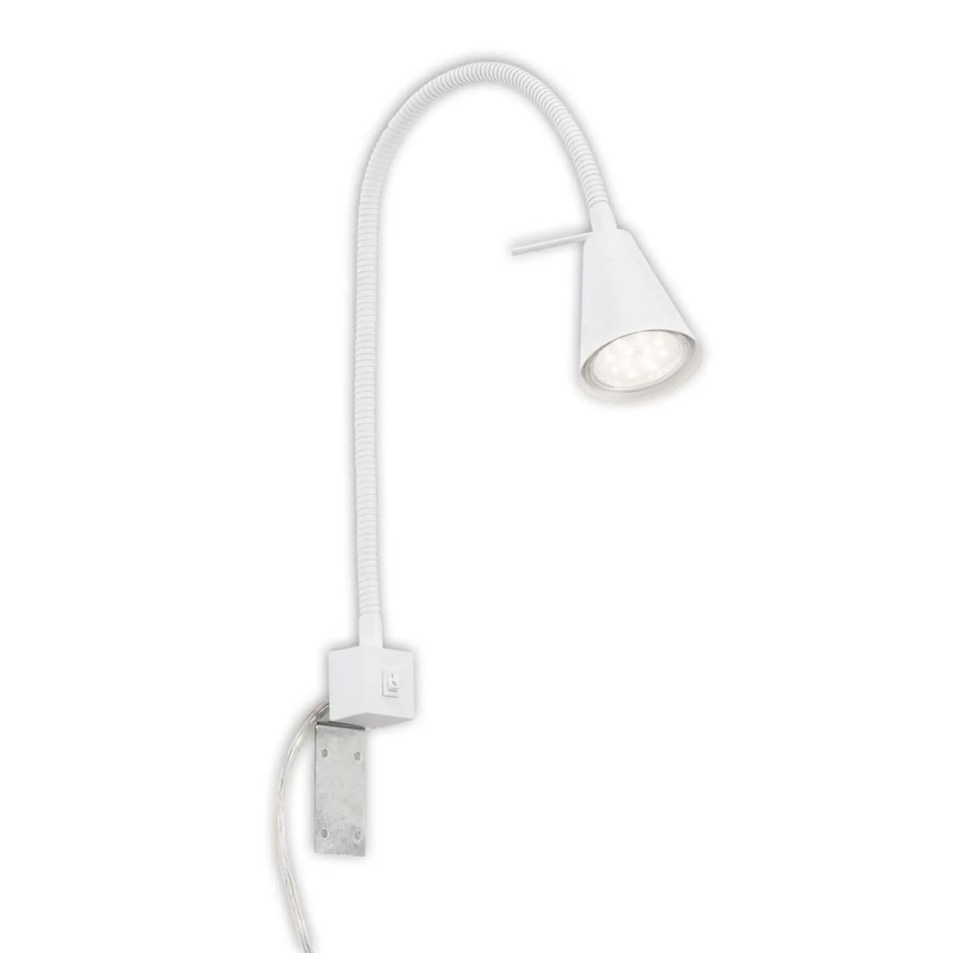 BRI 2080-016 Flexibilní nástěnné svítidlo 40,3 cm 1xGU10 5W 400lm bílé - BRILONER