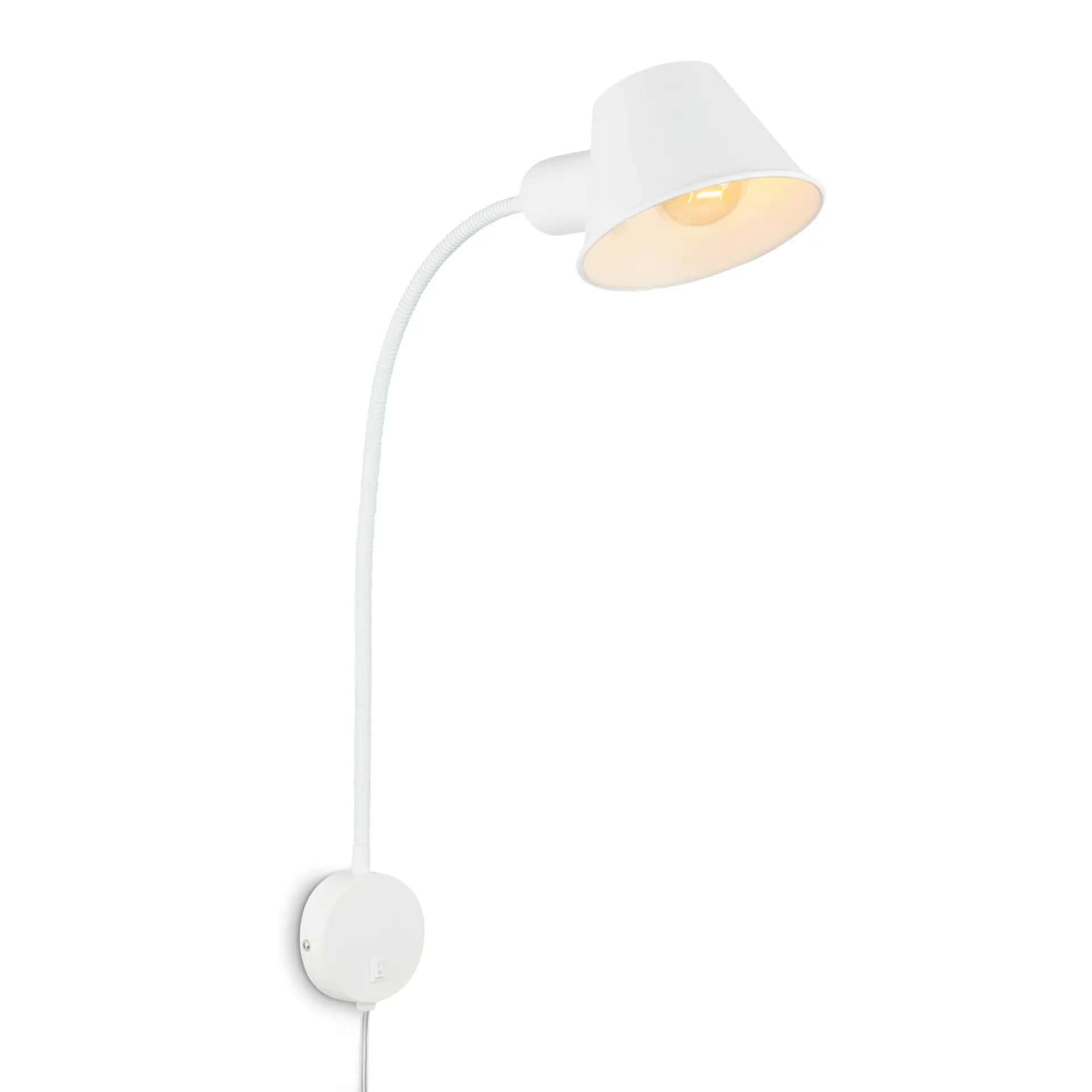 BRI 2089-016 Noční lampička 55 cm 1x E27 10W bílé - BRILONER