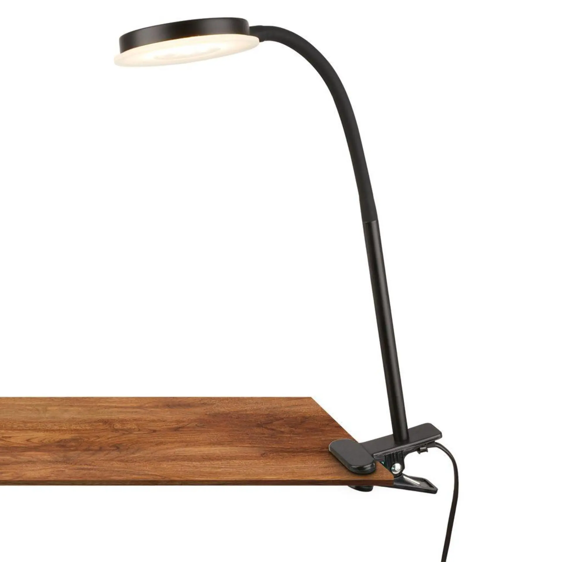 BRILONER Plegg lampička s klipsem - 3,2W, 350lm, LED, nastavitelné, černá 2195015