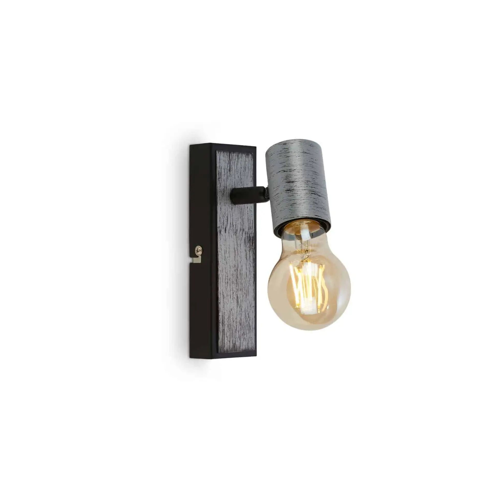 BRI 2222-014 Bodové svítidlo 16,5 cm 1x E27 max. 60W antická stříbrná - BRILONER