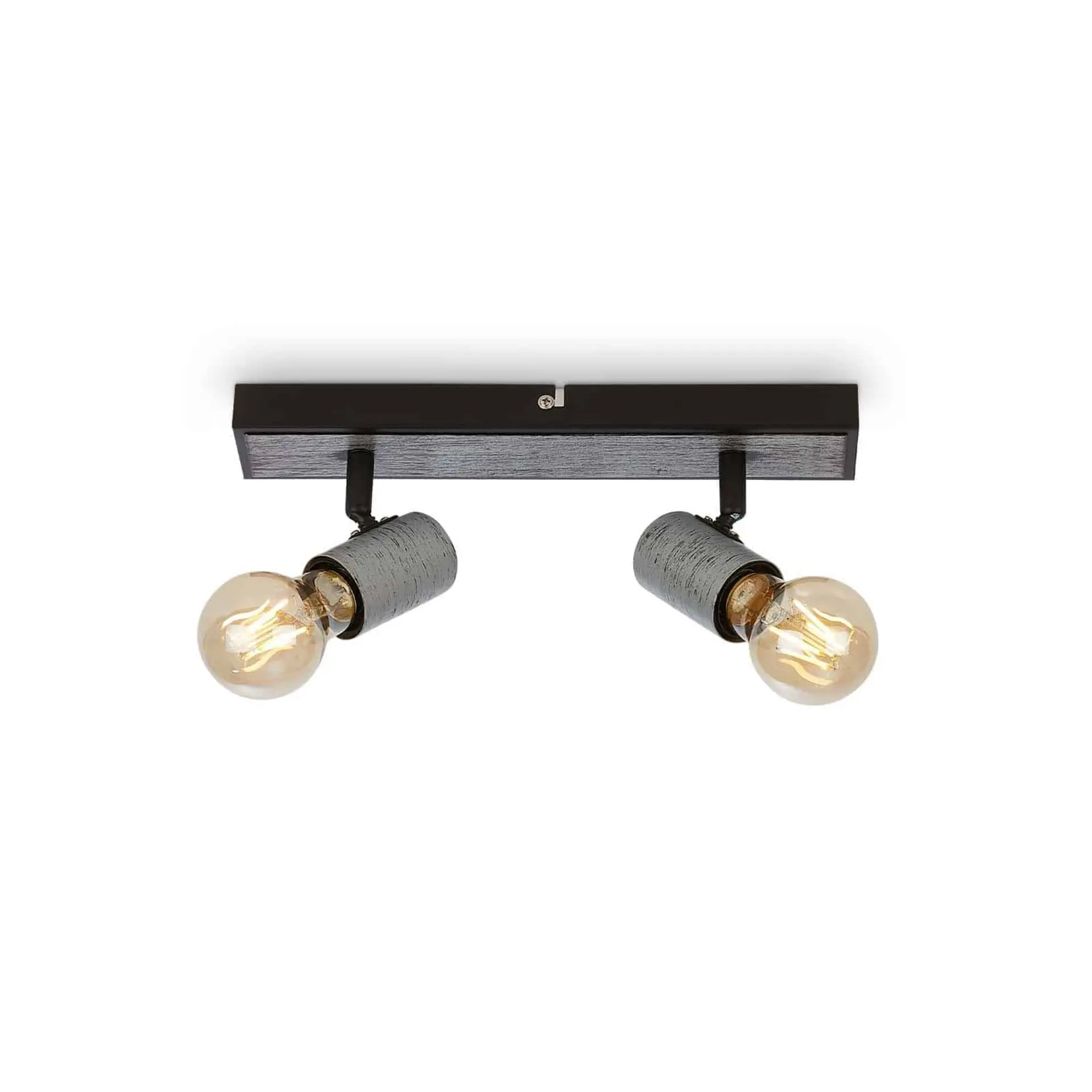 BRI 2222-024 Bodové svítidlo 30 cm 2x E27 max. 60W antická stříbrná - BRILONER