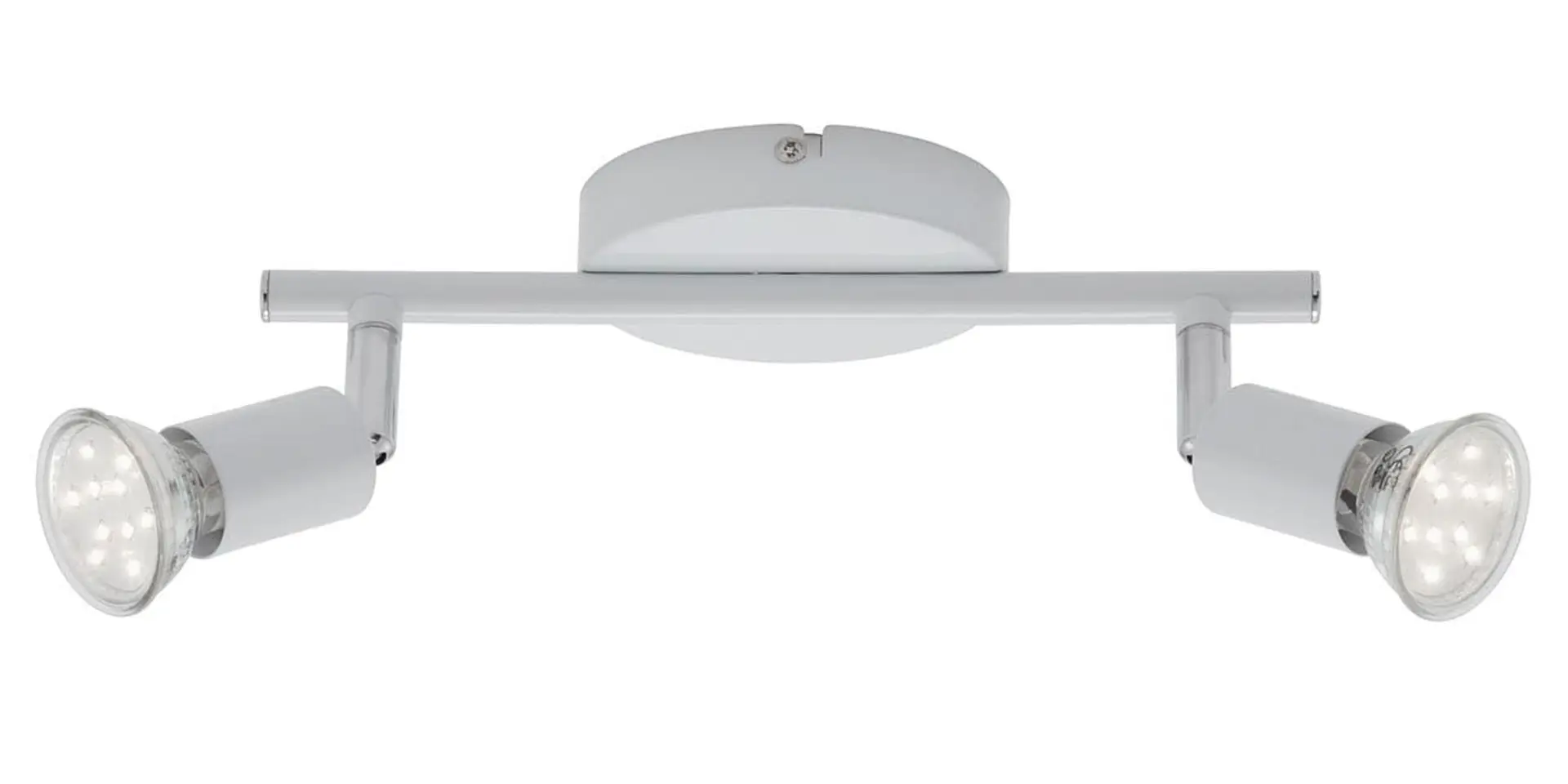 BRILONER Bodové svítidlo 25,5 cm 2xGU10 6W 500lm bílé BRI 2767-026