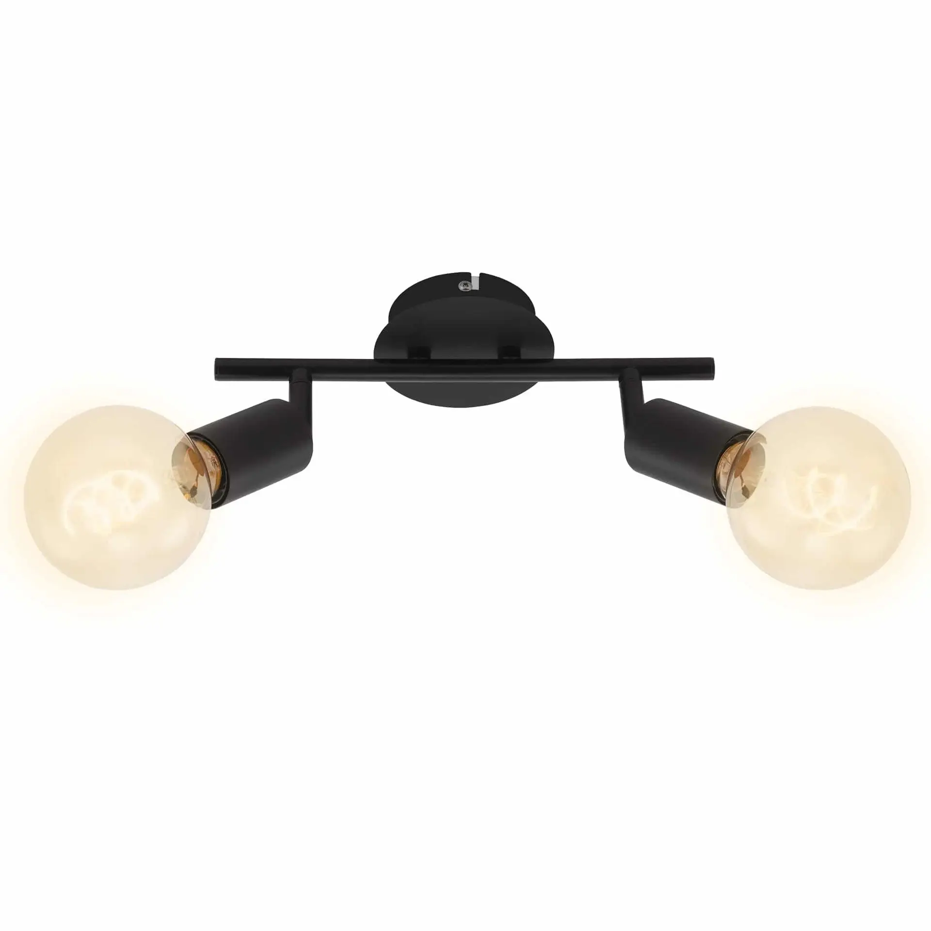 BRILONER Bodové svítidlo 27,5 cm 2x E27 60W černá BRI 2868-025