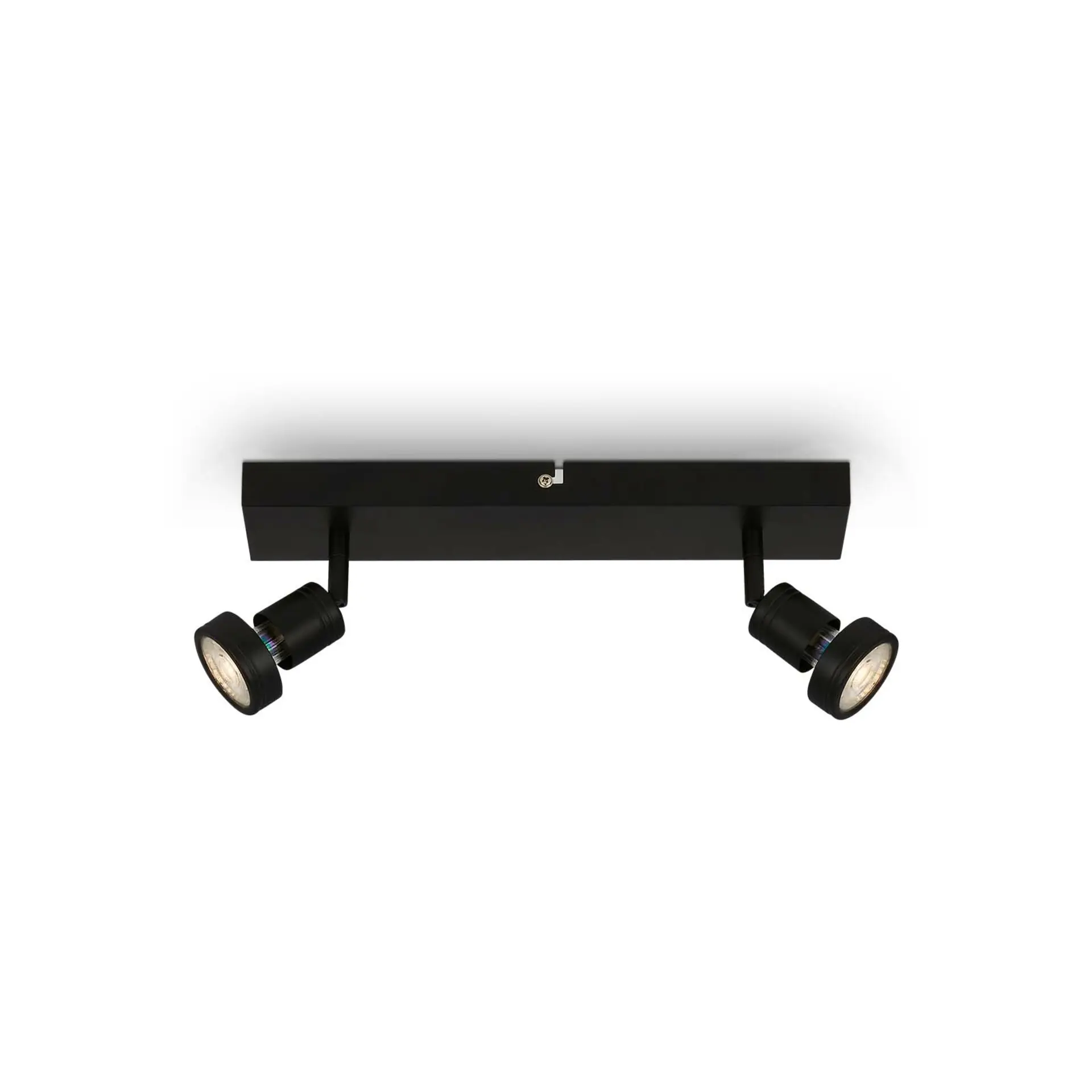 BRI 2926-025 Bodové svítidlo 32 cm 2xGU10 4,9W 460lm černá - BRILONER