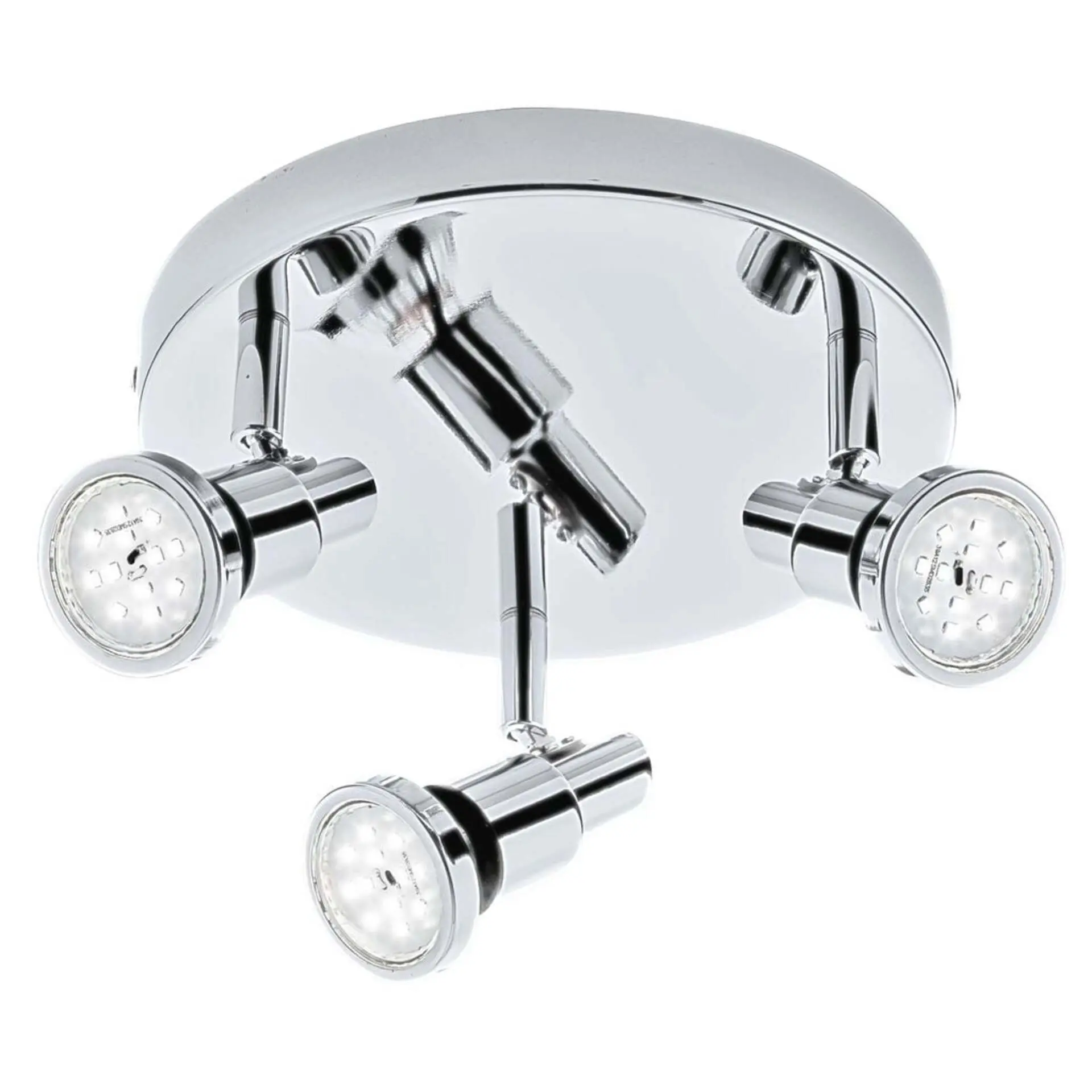 BRI 2992-038R LED bodové svítidlo pr. 21 cm 3xGU10 4,8W 400lm chrom - BRILONER