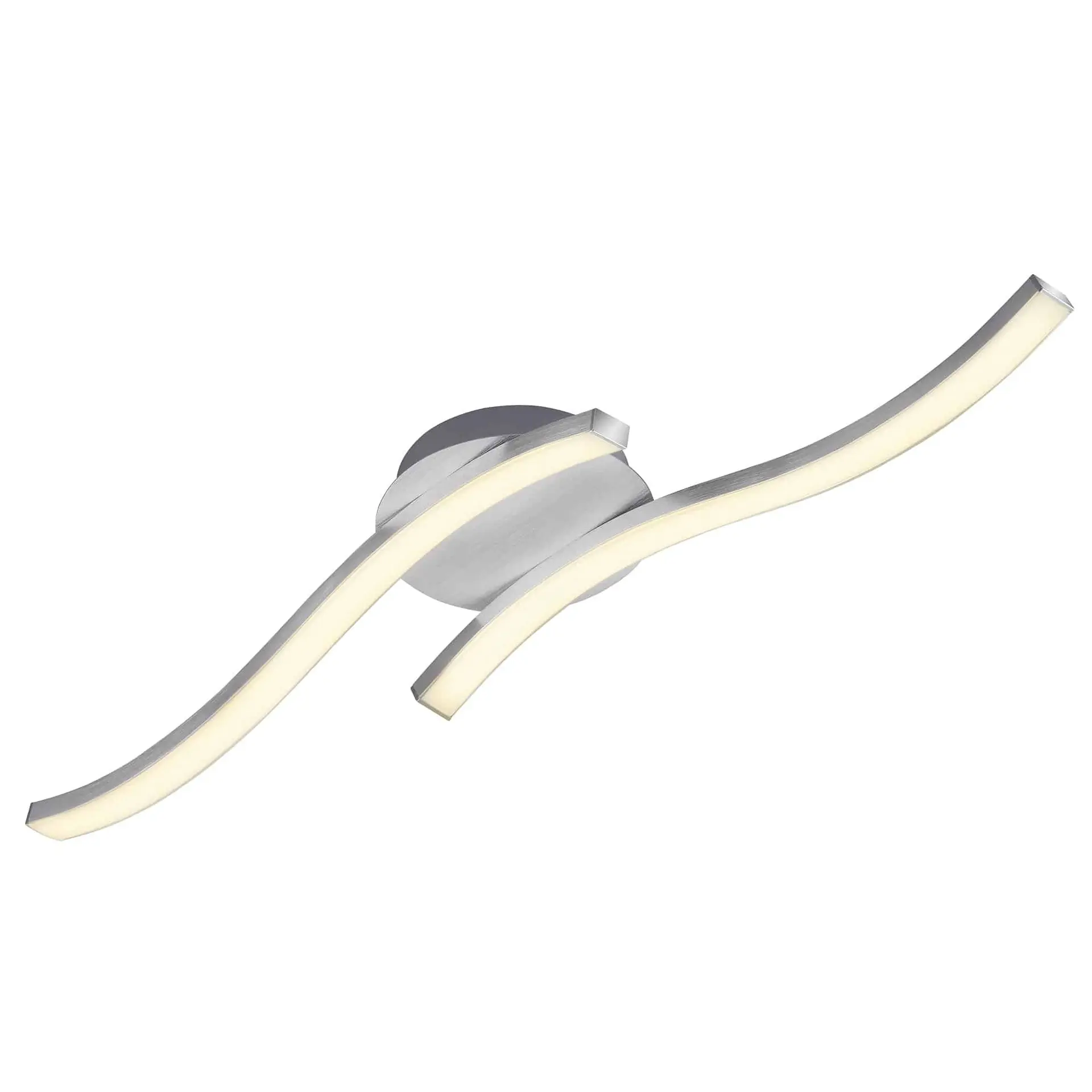 BRI 3258-029 LED stropní svítidlo, 55,4 cm, 12 W, hliník - BRILONER