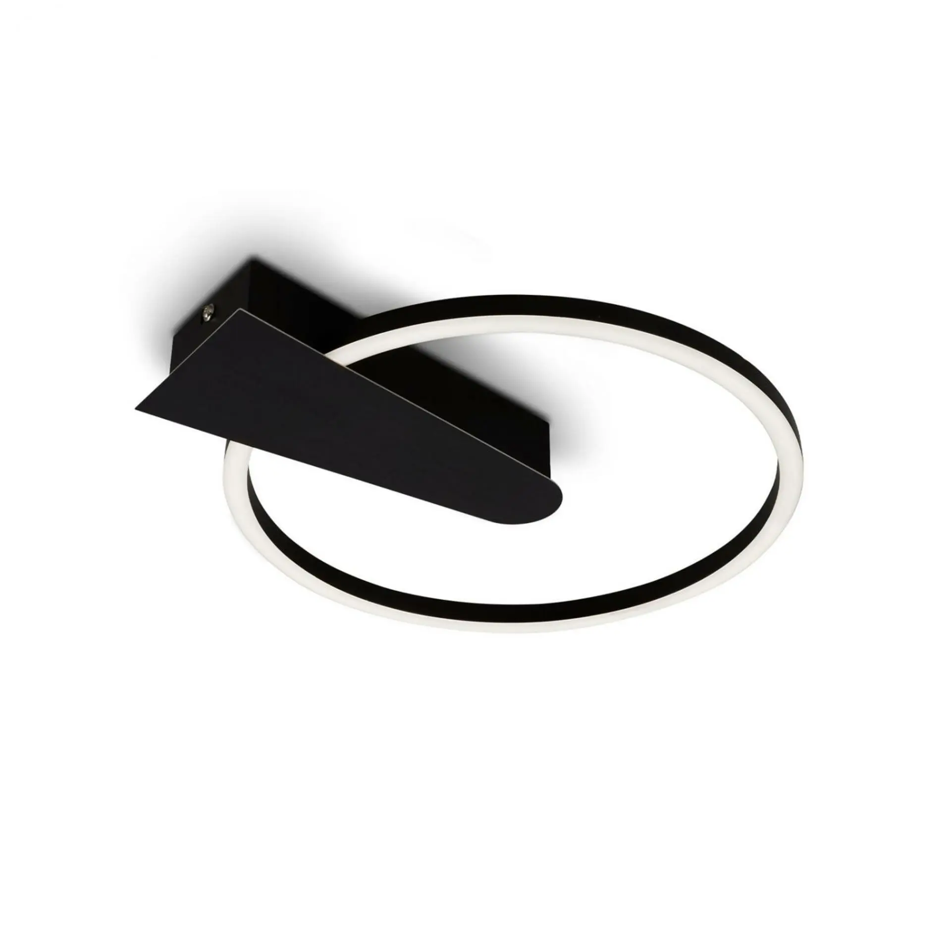 BRILONER LED stropní svítidlo, 34 cm, 12 W, 1400 lm, černá BRI 3542-015