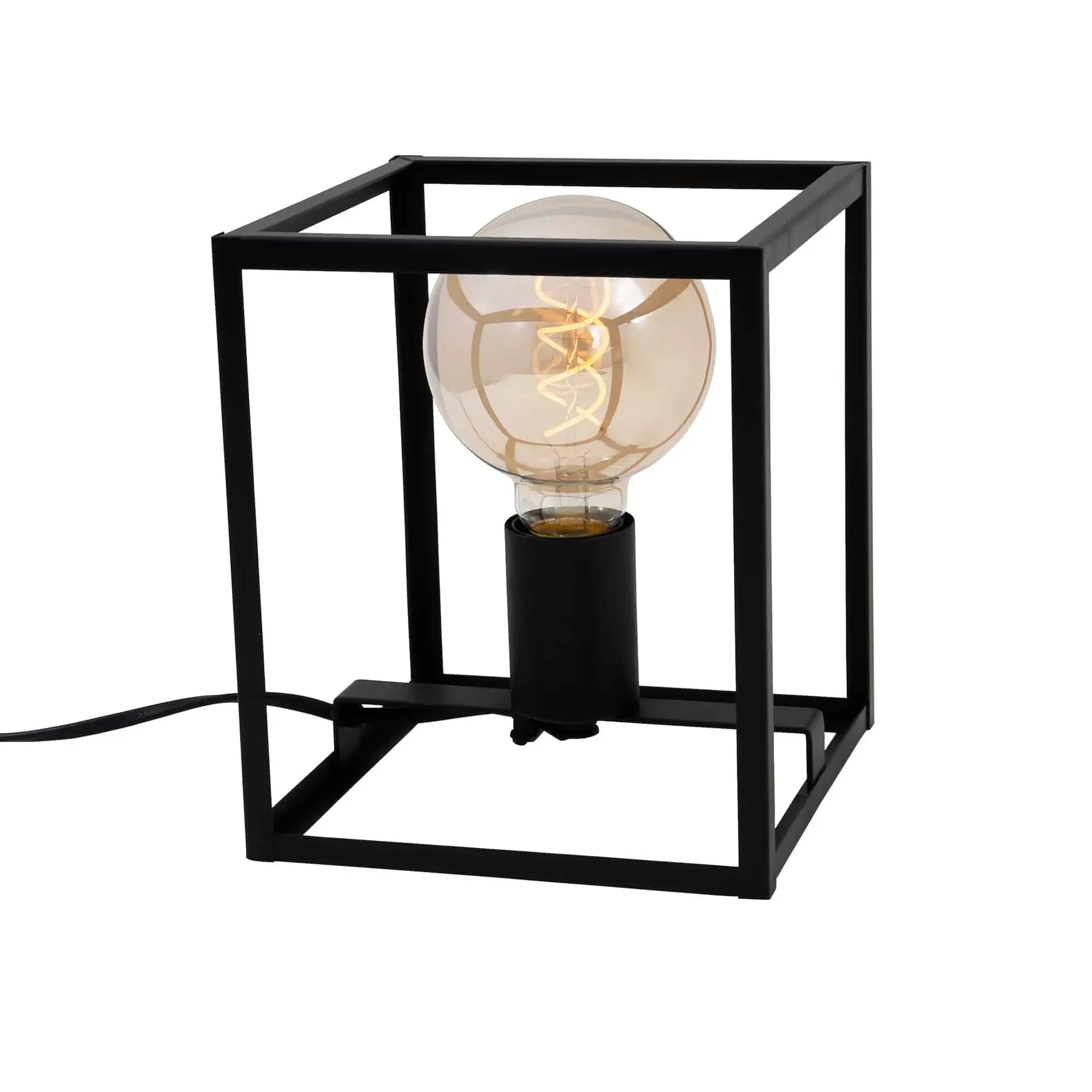 BRI 7020-015 Stolní lampa, 17 cm, max. 40 W, černá - BRILONER