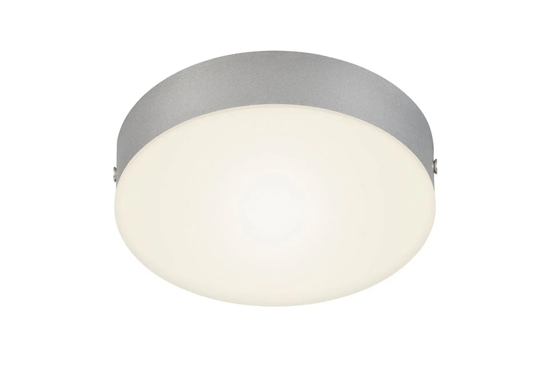 BRI 7064-014 LED stropní svítidlo, pr. 15,7 cm, 11 W, stříbrná - BRILONER