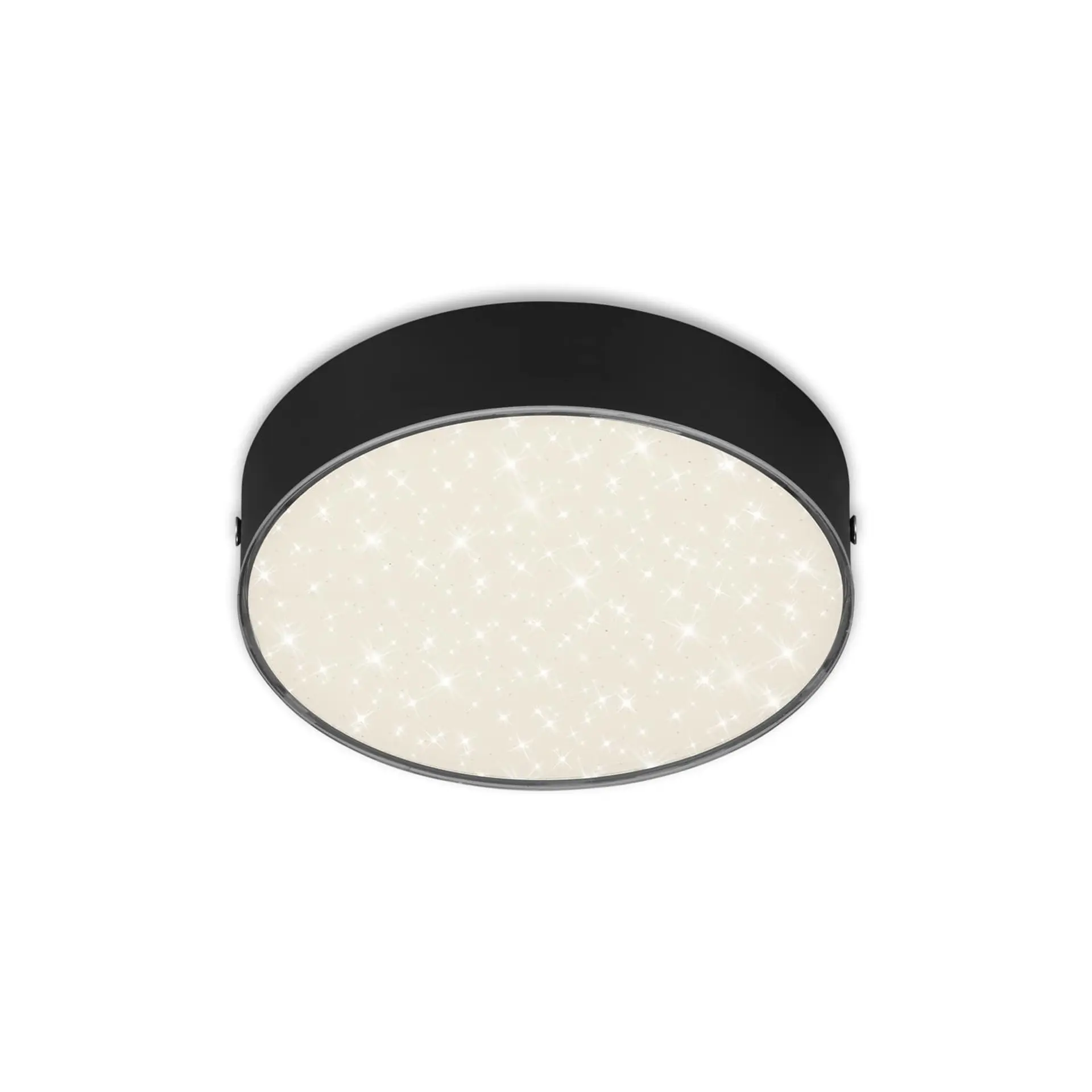 BRI 7072-415 LED stropní svítidlo hvězdné nebe, pr. 15,7 cm, 11 W, černá - BRILONER