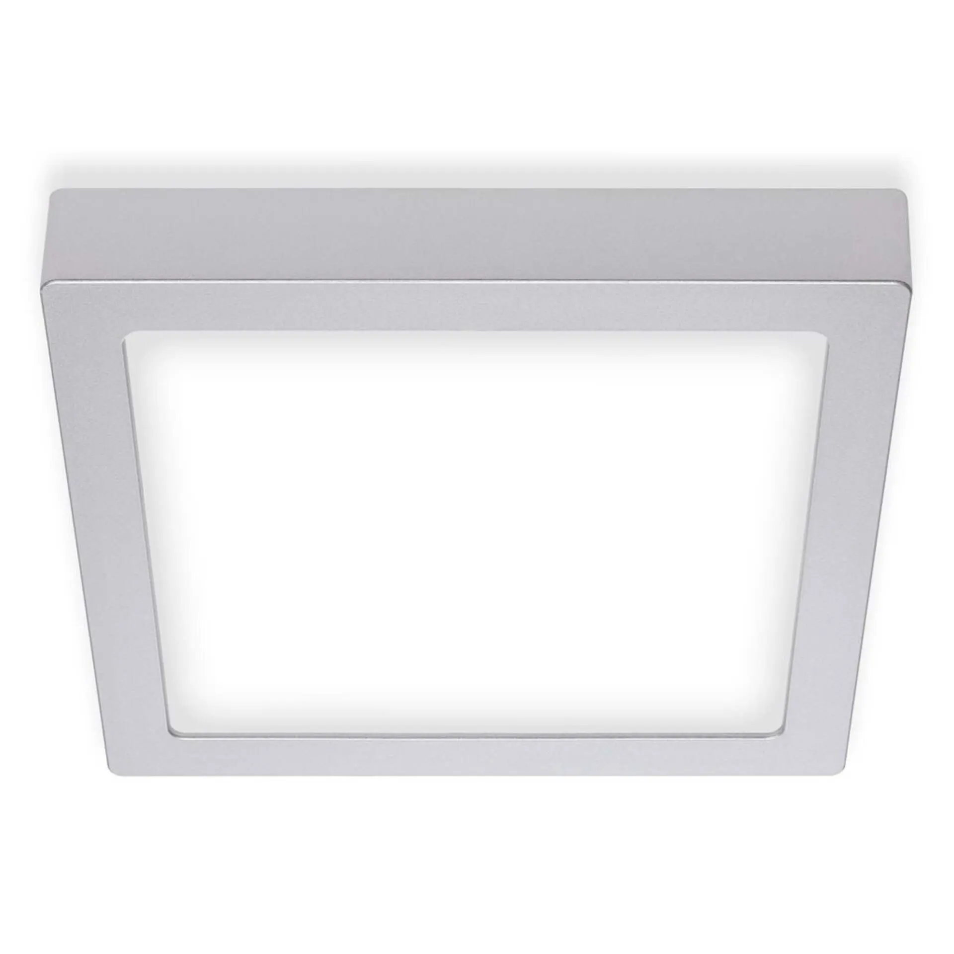 BRI 7118-414 LED stropní svítidlo, 22,5 cm, 16,5 W, matný chrom - BRILONER