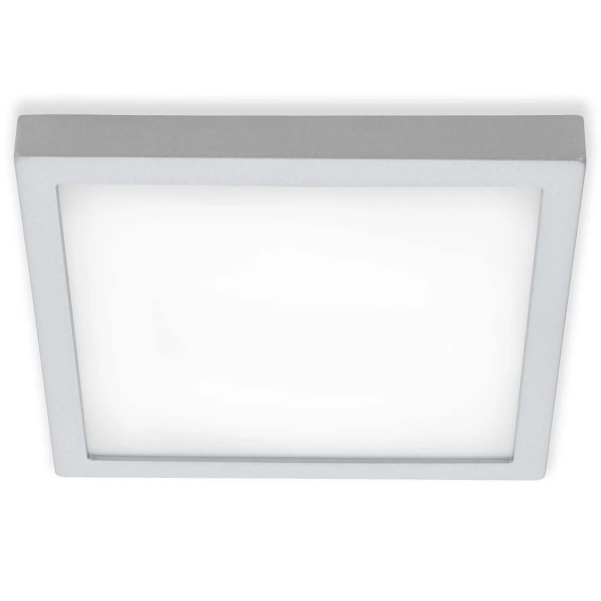 BRI 7142-414 LED stropní svítidlo, 30 cm, 21 W, matný chrom - BRILONER