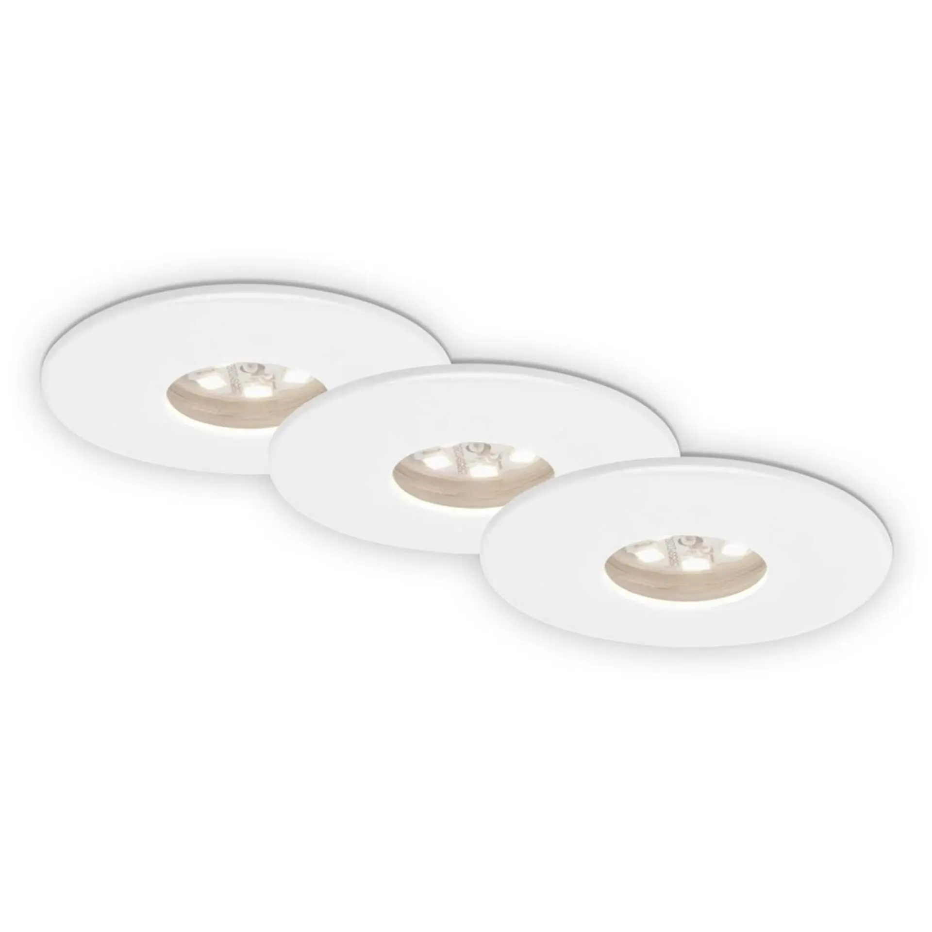BRI 7240-036 3ks sada LED vestavné svítidlo, pr. 4,5 , 1,8 W, bílé - BRILONER