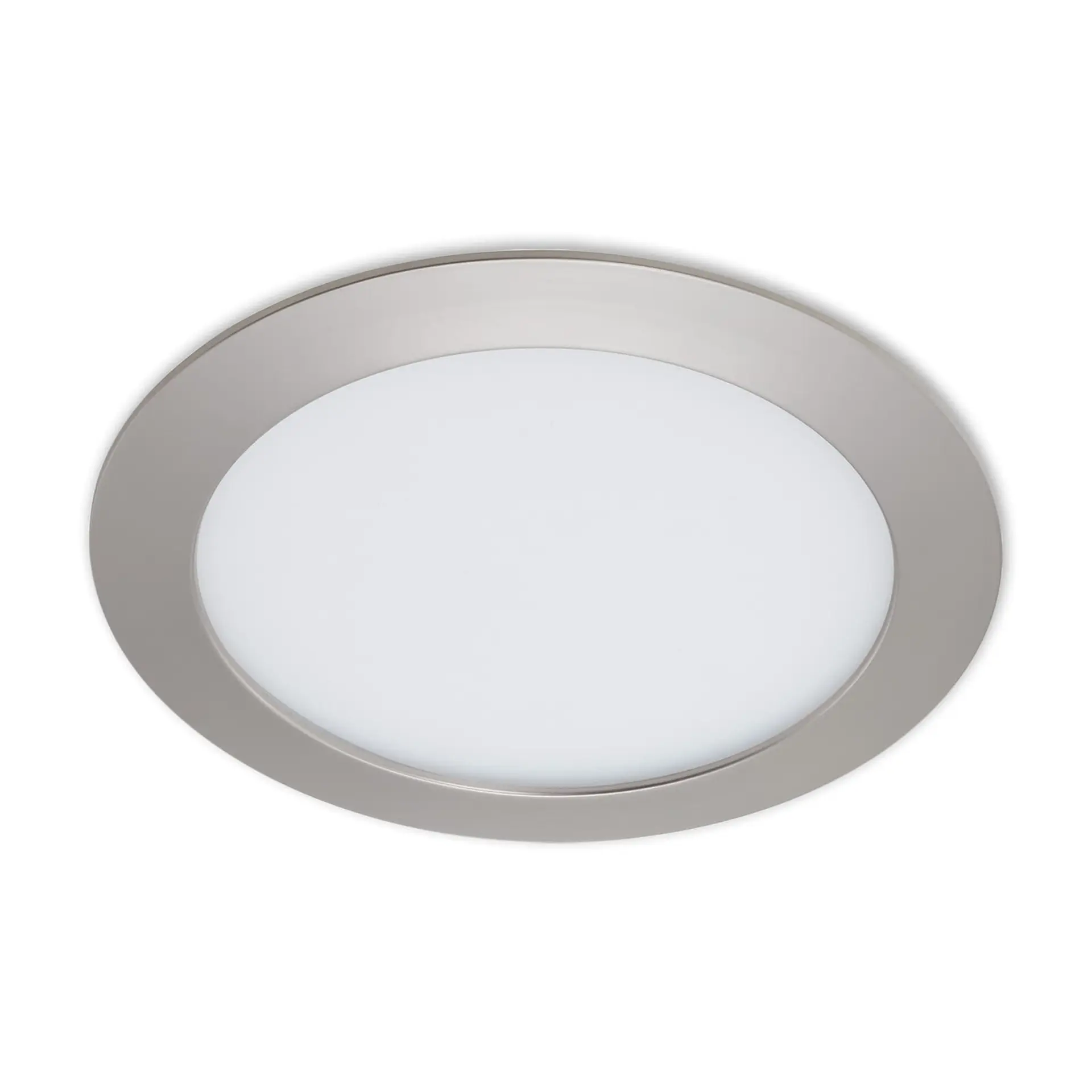 BRILONER LED vestavné svítidlo, pr. 17 cm, 12 W, matný nikl IP44 BRI 7286-012