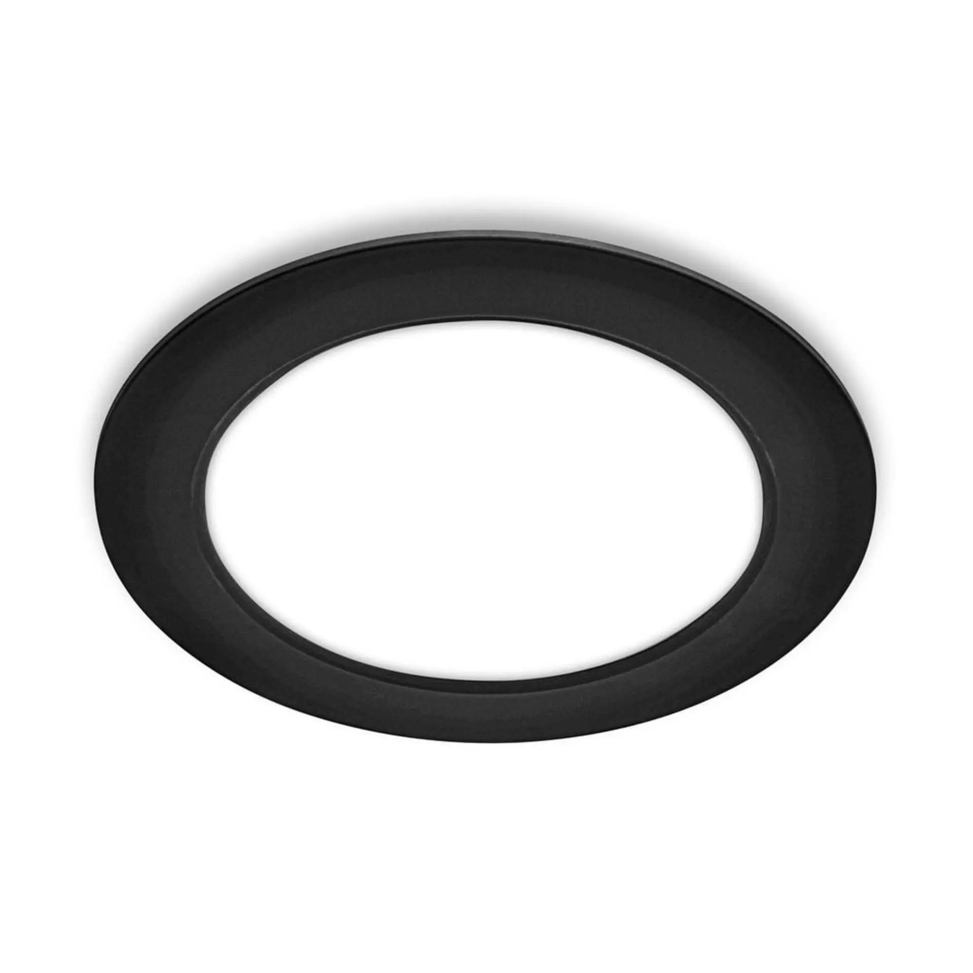 BRILONER Jeft vestavný spot 170mm - 230V, 12W, 1200lm, LED, neutrální bílá, černý 7994015