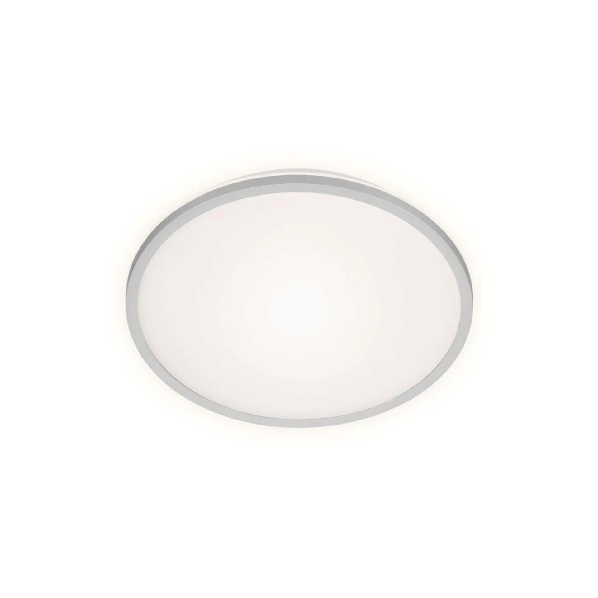 BRILO 3046-014 LED stropní svítidlo pr. 28 cm 15W 1500lm stříbrná - BRILO