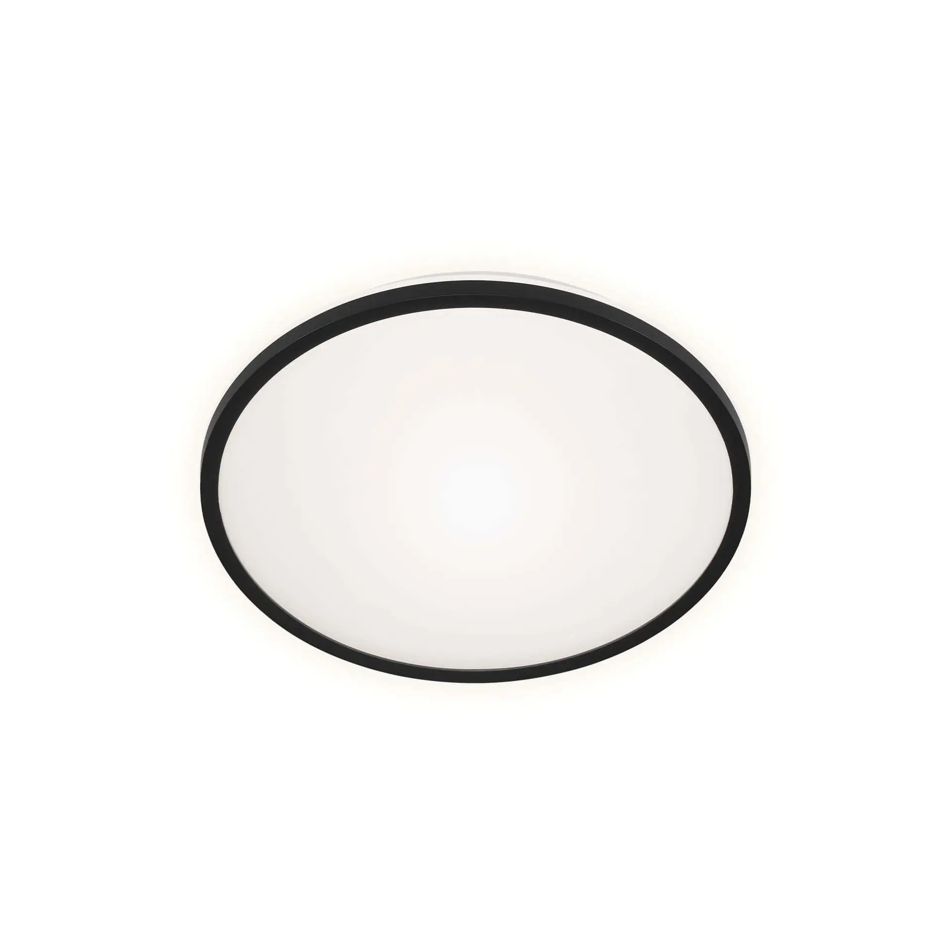 BRILO 3046-015 LED stropní svítidlo pr. 28 cm 15W 1500lm černá - BRILO