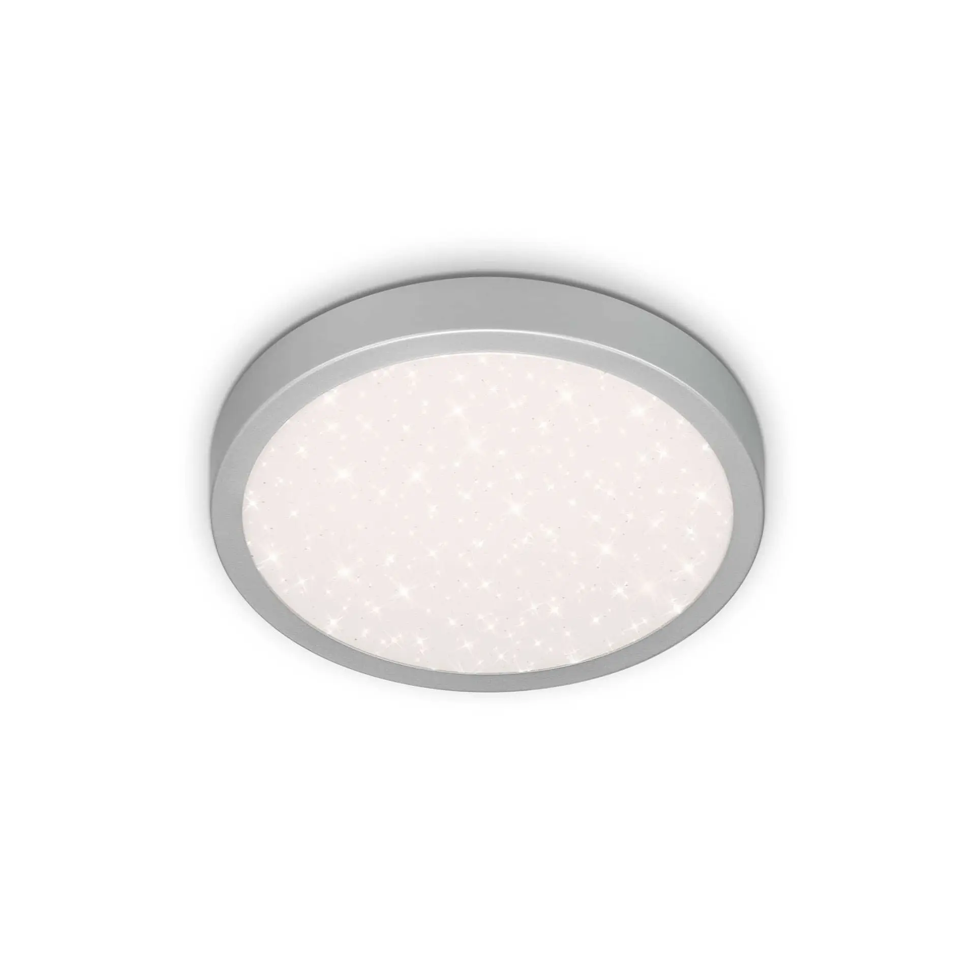 BRILONER LED stropní svítidlo pr. 28 cm 18W 2000lm stříbrná BRILO 3048-014