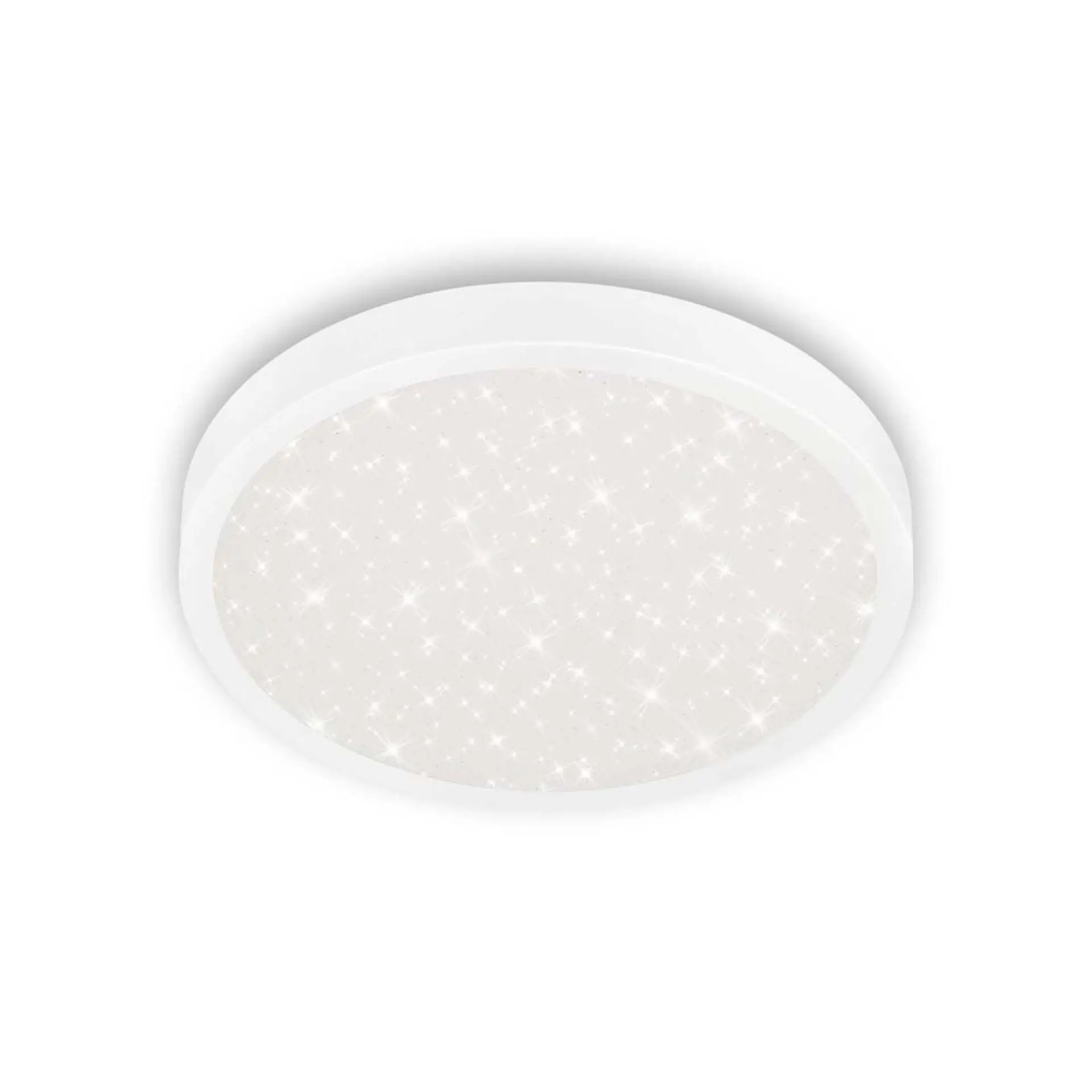 BRILO 3071-016 LED stropní svítidlo hvězdné nebe, pr. 38 cm, 24 W, 3000 lm, bílé - BRILO