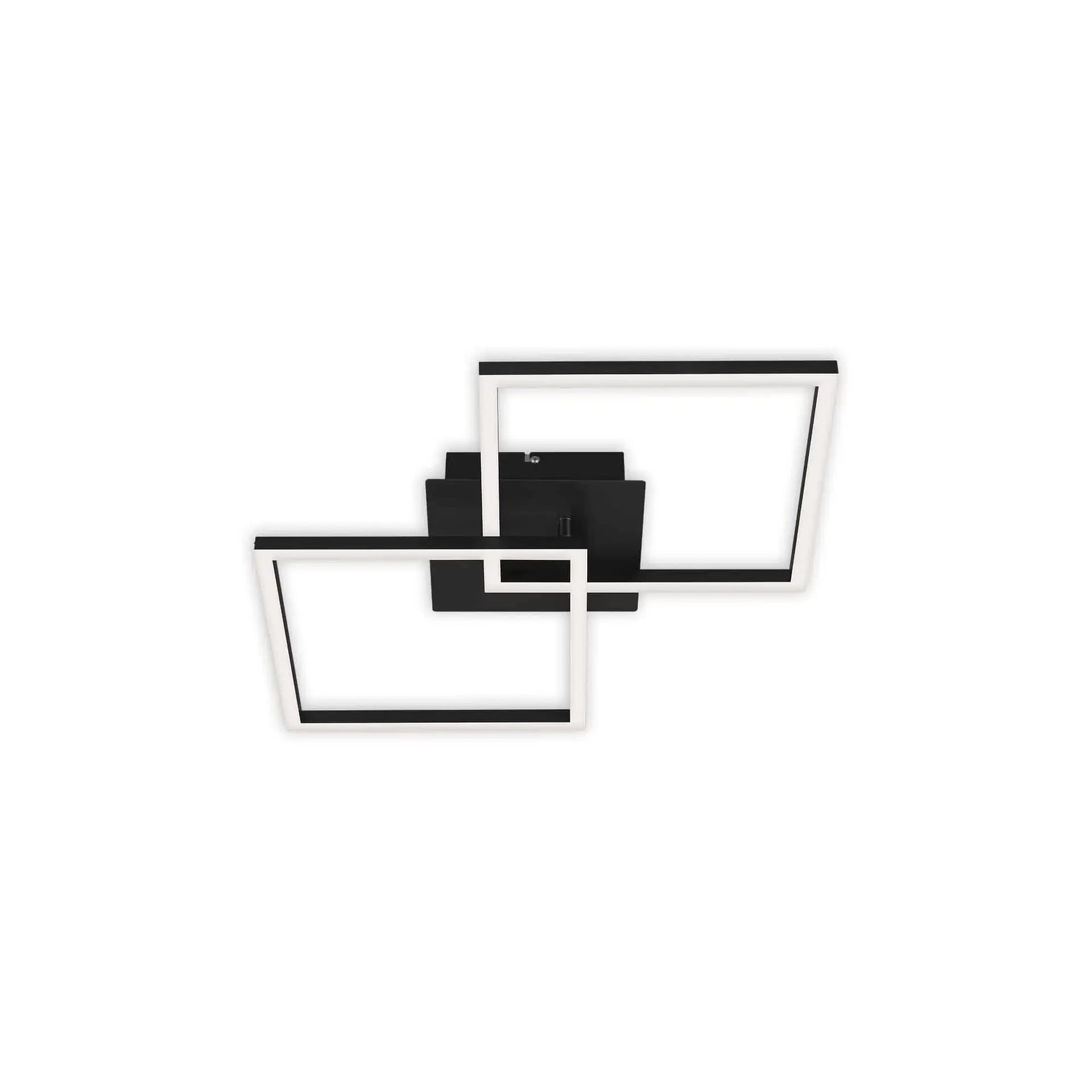 BRILO 3210-015 LED stropní svítidlo, 62 cm, 22 W, černá - BRILO