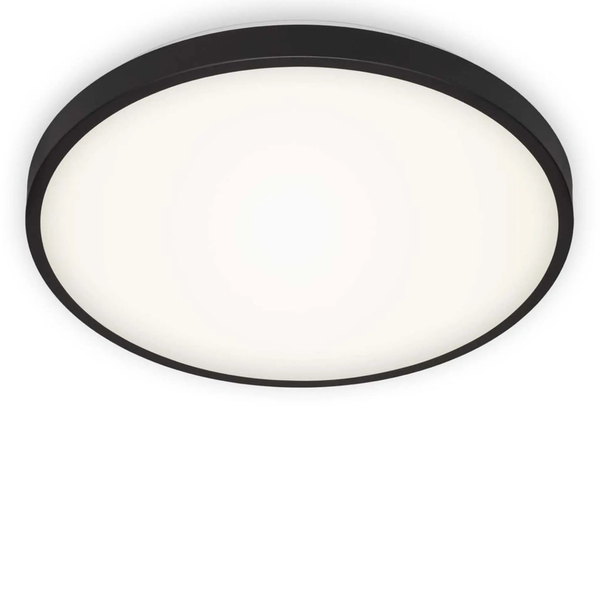 BRILO 3455-215 LED stropní svítidlo, pr. 38,5 cm, 24 W, černá - BRILO