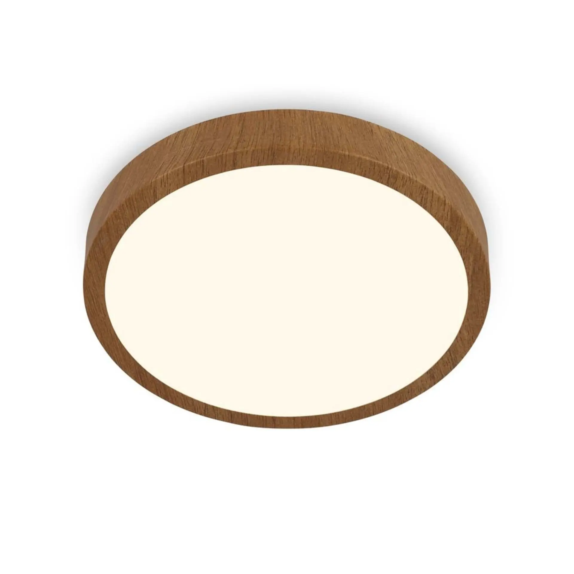 BRILO 3725-014 LED přisazené svítidlo, pr. 38 cm, 24 W, 2900 lm, barva dřeva - BRILO