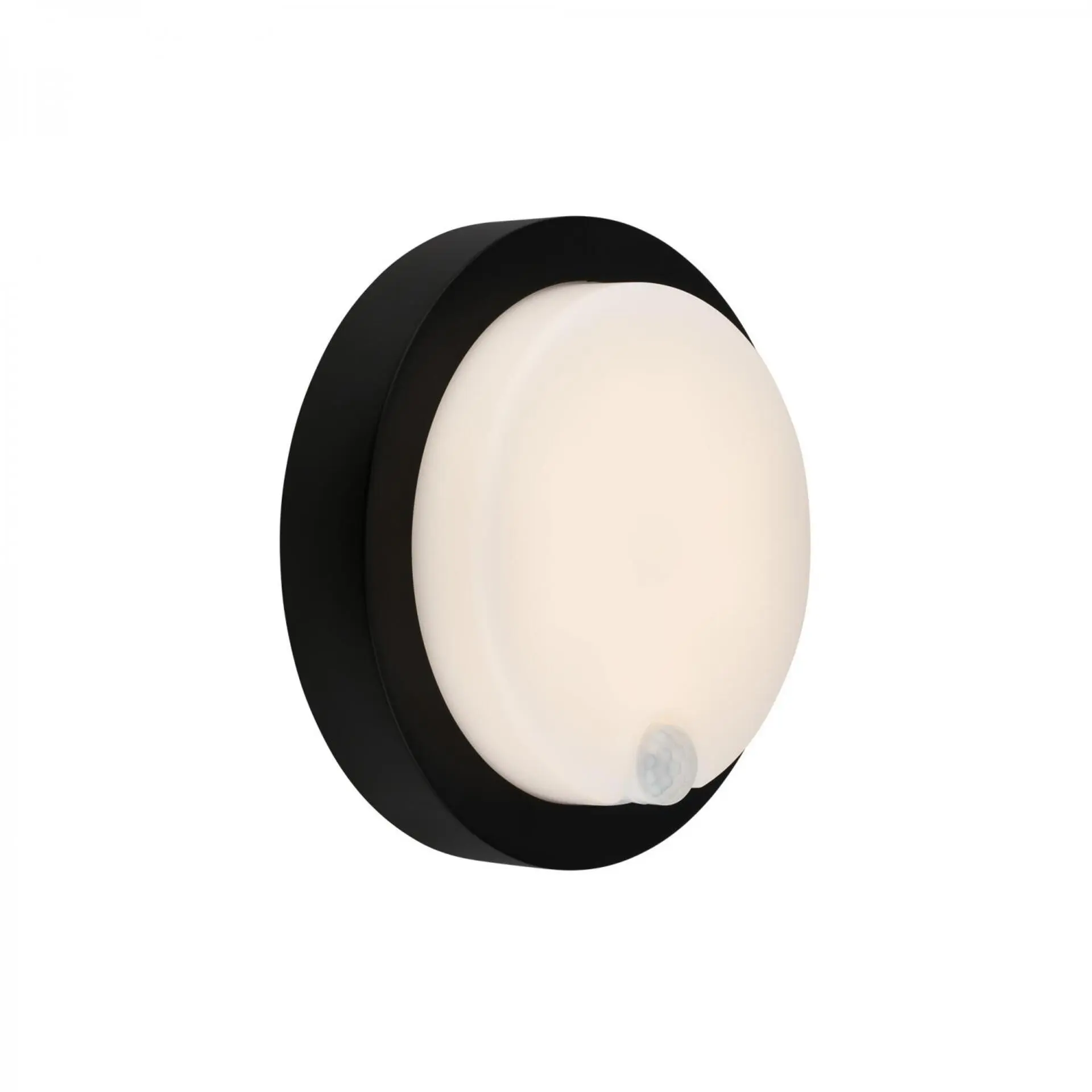 BRILONER nabíjecí LED svítidlo s pohybovým a soumrakovým senzorem, 17 cm, 4W, 700lm, černé 3765015
