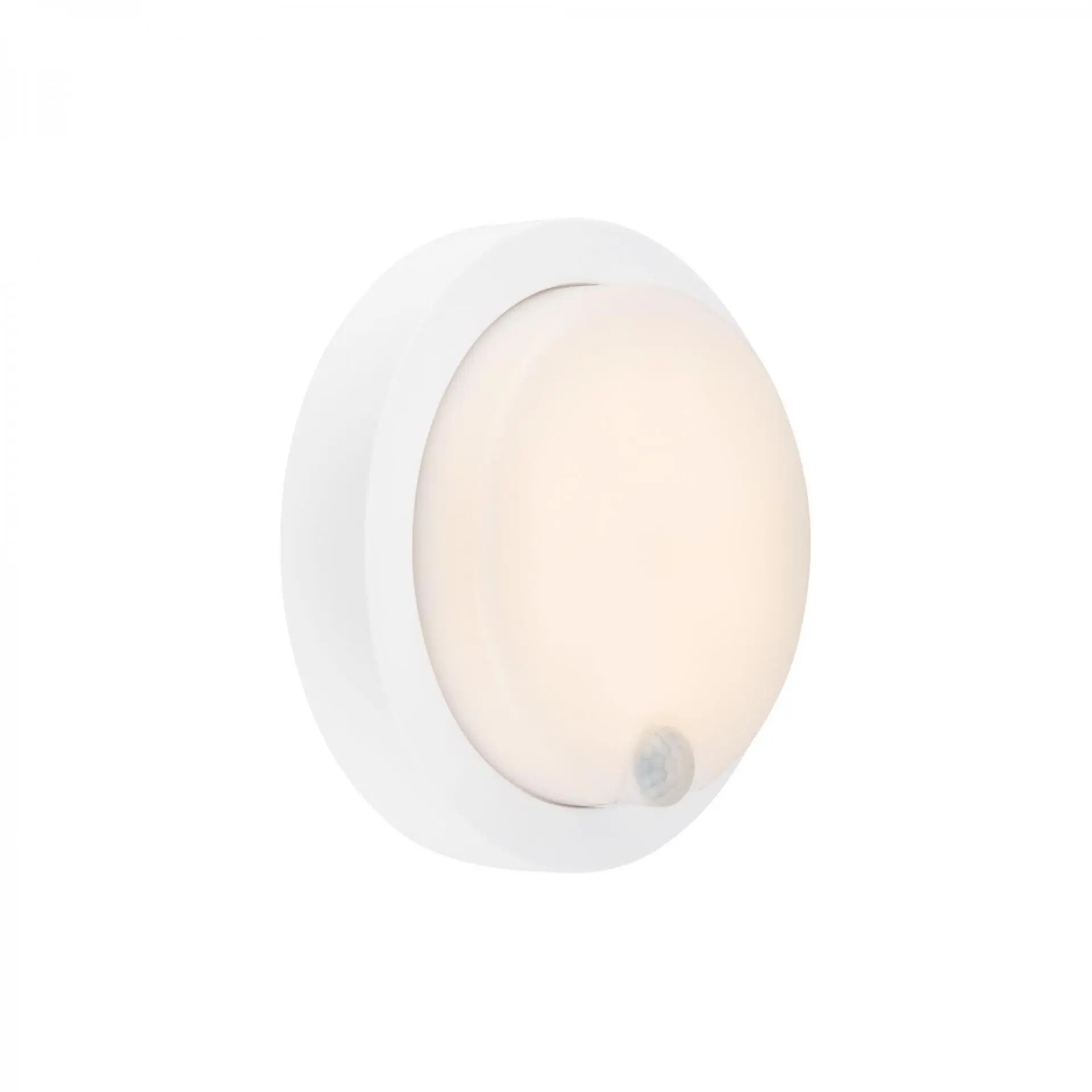 BRILO 3765016 nabíjecí LED svítidlo s pohybovým a soumrakovým senzorem, 17 cm, 4W, 700lm, bílé - BRILO