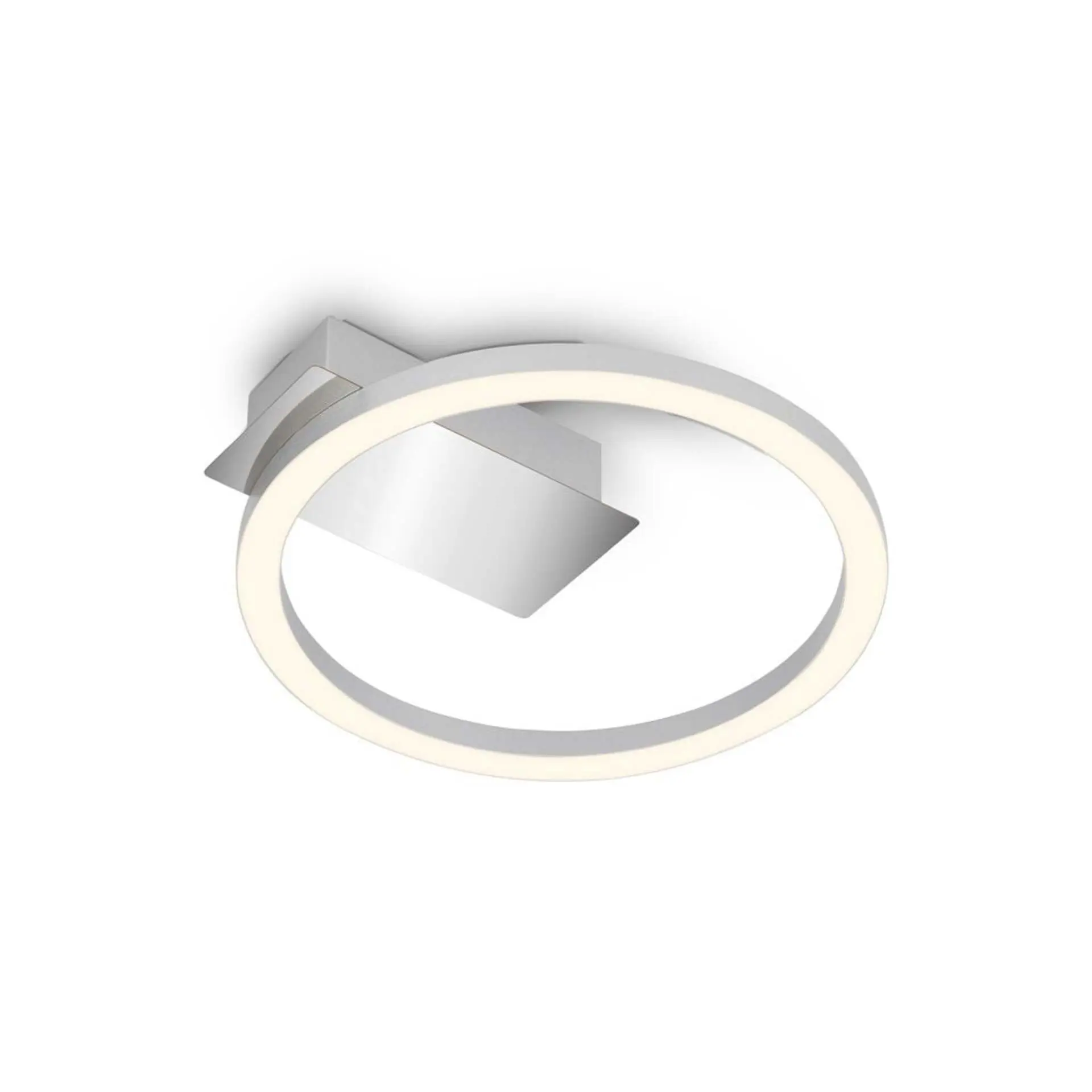 BRILONER LED stropní svítidlo, 21 cm, 5W, 500lm, matný chrom 3778014