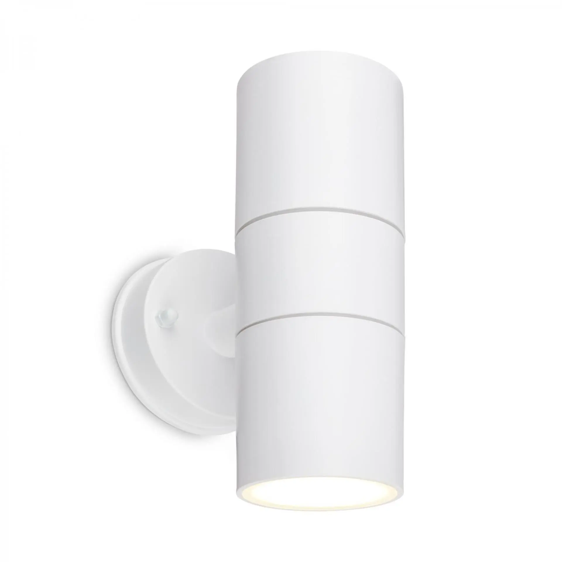 BRILONER Venkovní nástěnné svítidlo, IP54 voděodolné a prachotěsné, Up/Down, 16cm výška, bílé 3792026