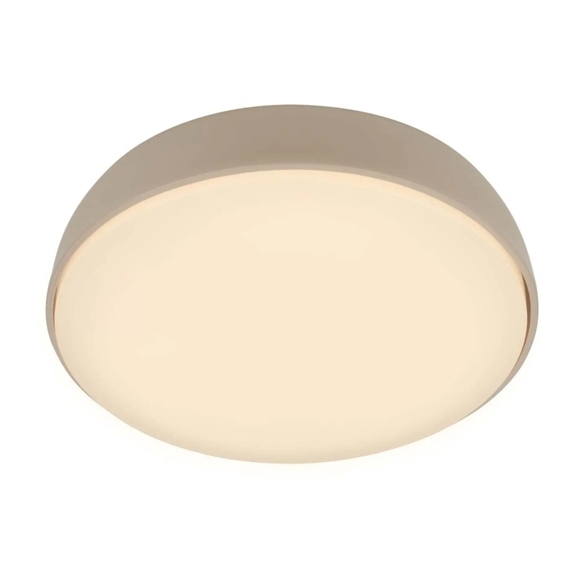 BRILO 3875011 Nikan stropní svítidlo pr.28,5 cm - 12W, 1200lm, LED, 3000K teplá bílá, béžová - BRILO