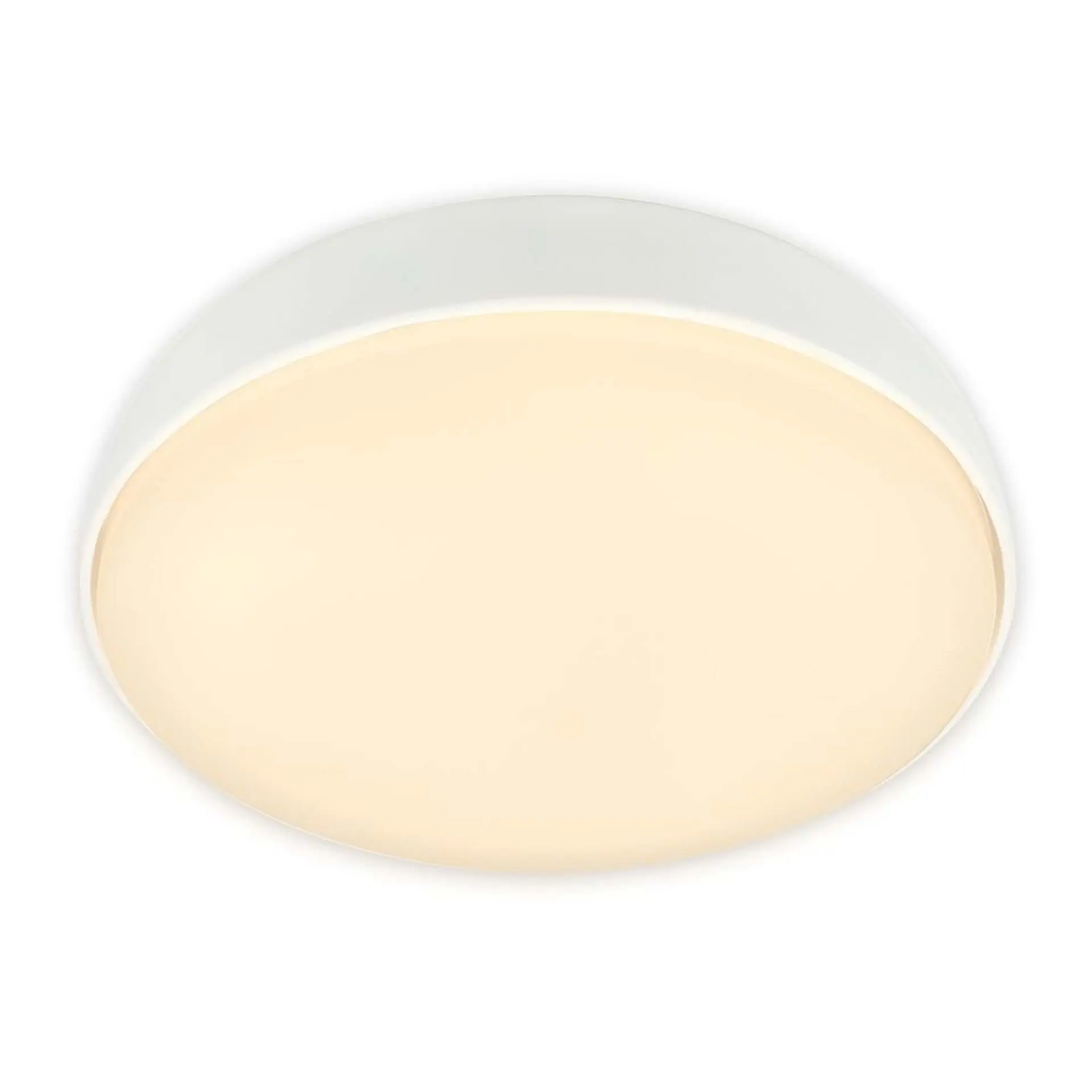 BRILO 3875016 Nikan stropní svítidlo pr.28,5 cm - 12W, 1200lm, LED, 3000K teplá bílá, bílé - BRILO