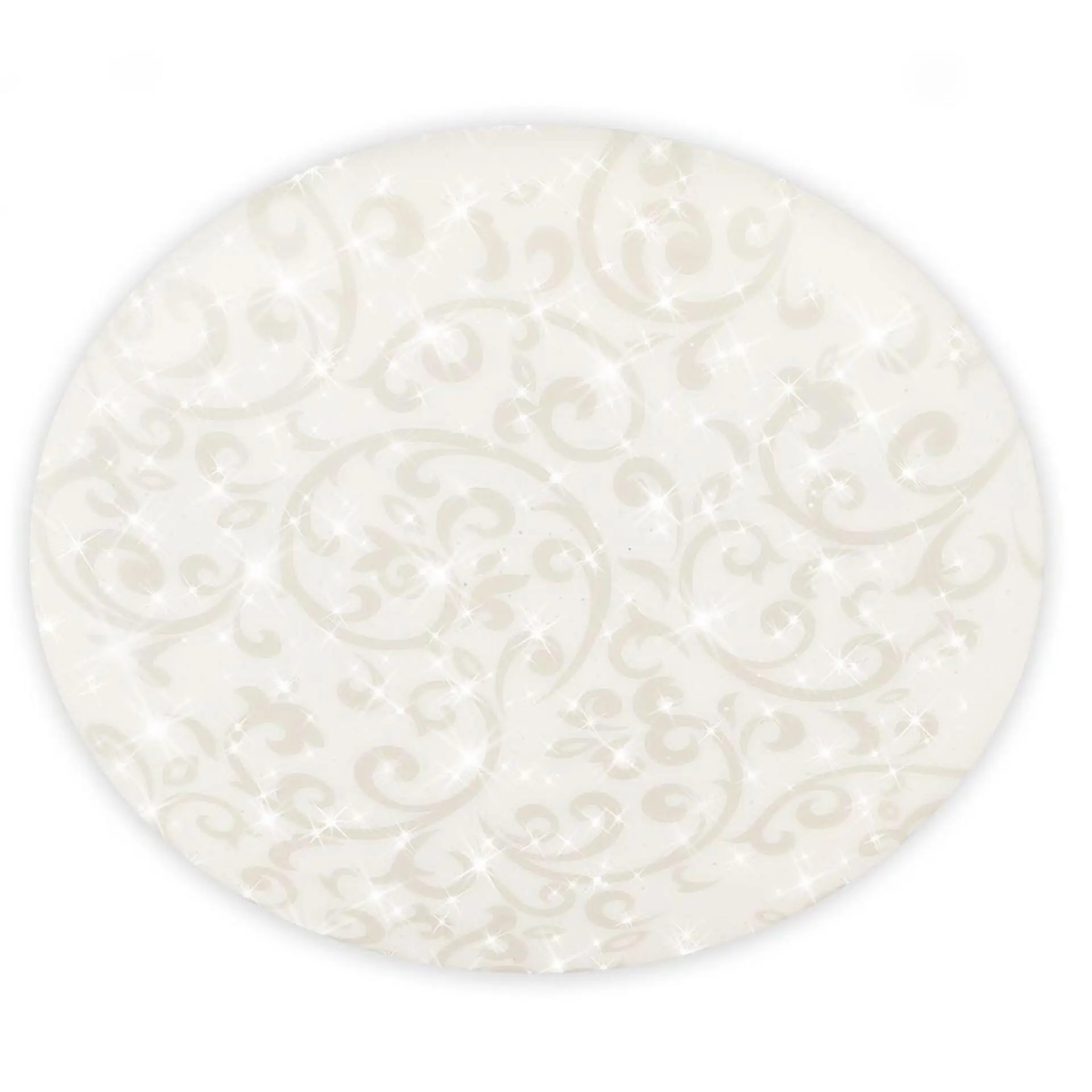 BRILO 3939016 Nebo stropní svítidlo pr.38 cm - 20W, 2400lm, LED, hvězdné nebe, neutrální bílá, bílé, starožitný vzor - BRILO