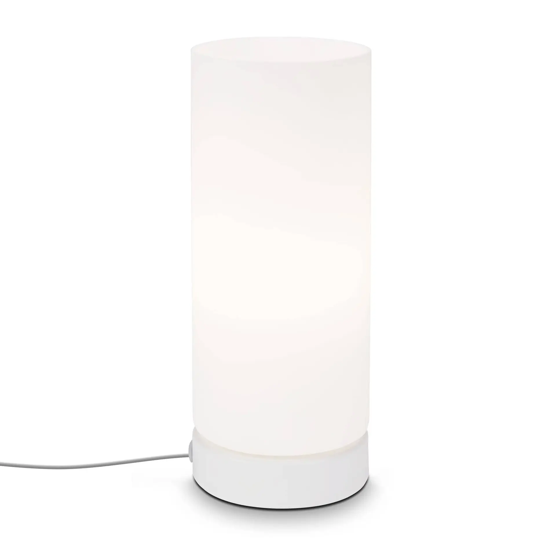 BRILO 7018-016 Stolní lampa, 25 cm, max. 25 W, bílé - BRILO