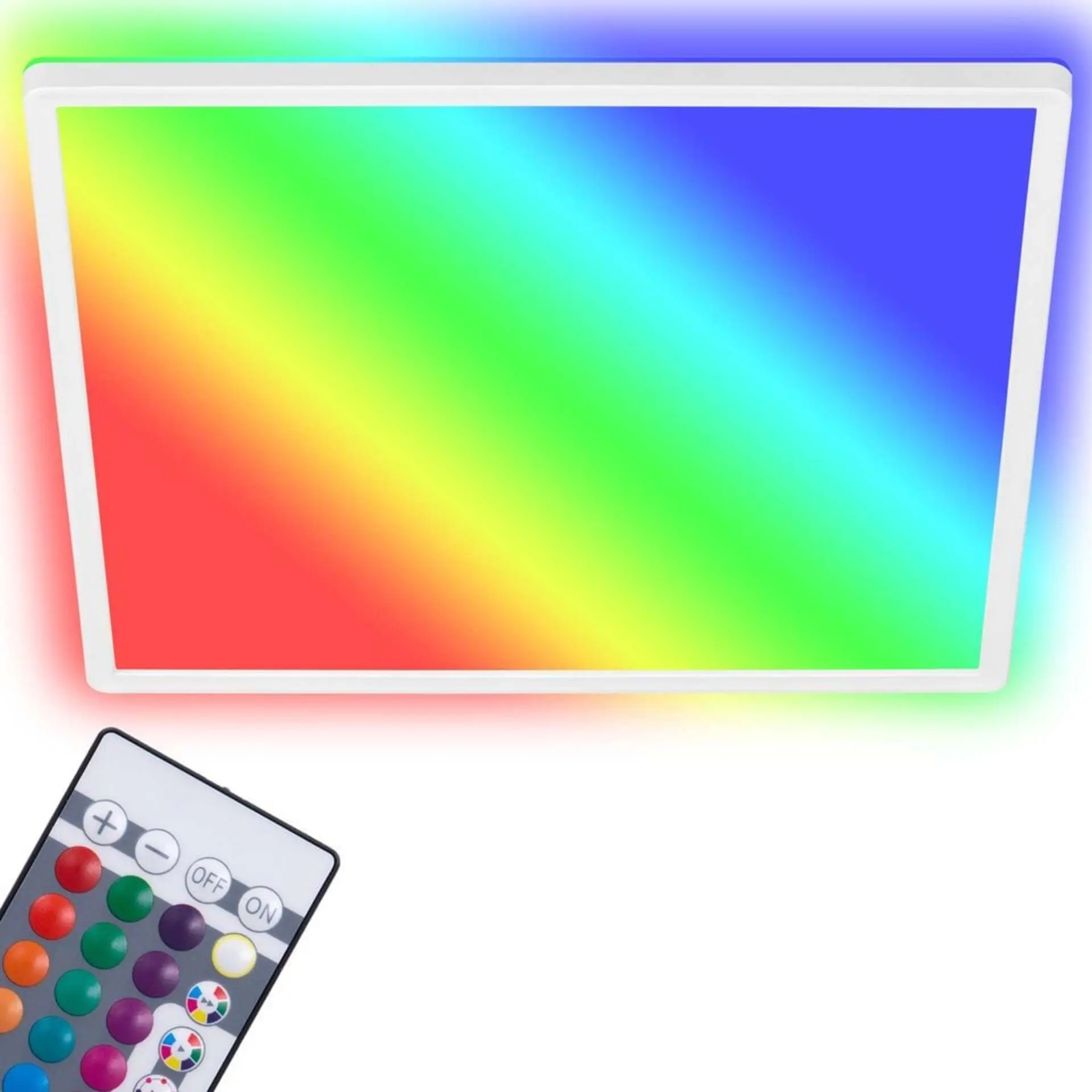 BRILO 7090-416 Slim svítidlo LED panel, 29,3 cm, 1850 lm, 15 W, bílé - BRILO