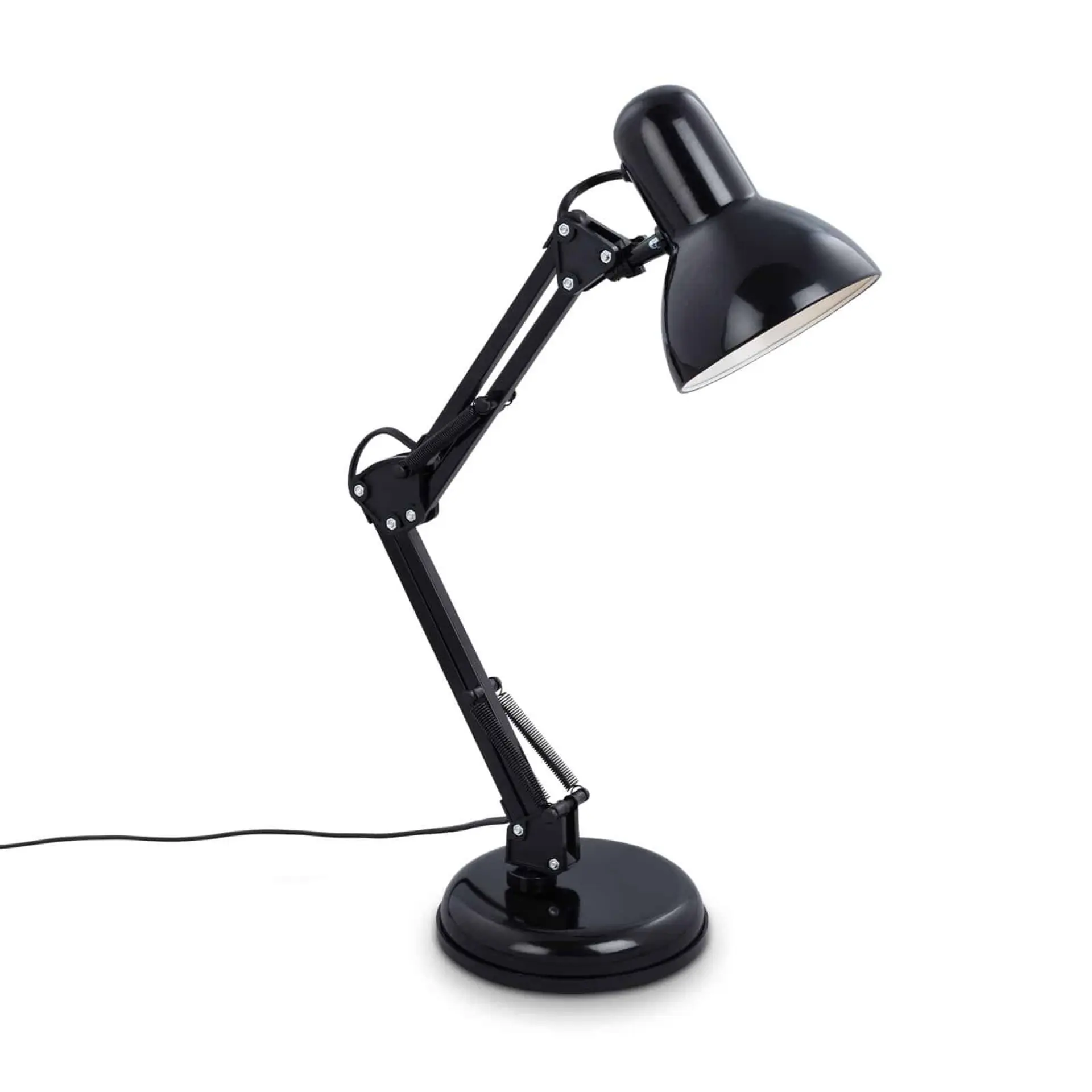 BRILO 7394015 Stolní lampa, pr. 15,5 cm, max. 25 W, černá - BRILO