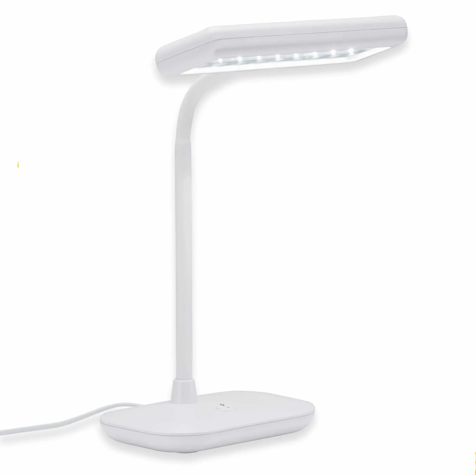 BRILO 7488-016 LED stolní lampa, 44 cm, 7,5 W, bílé - BRILO