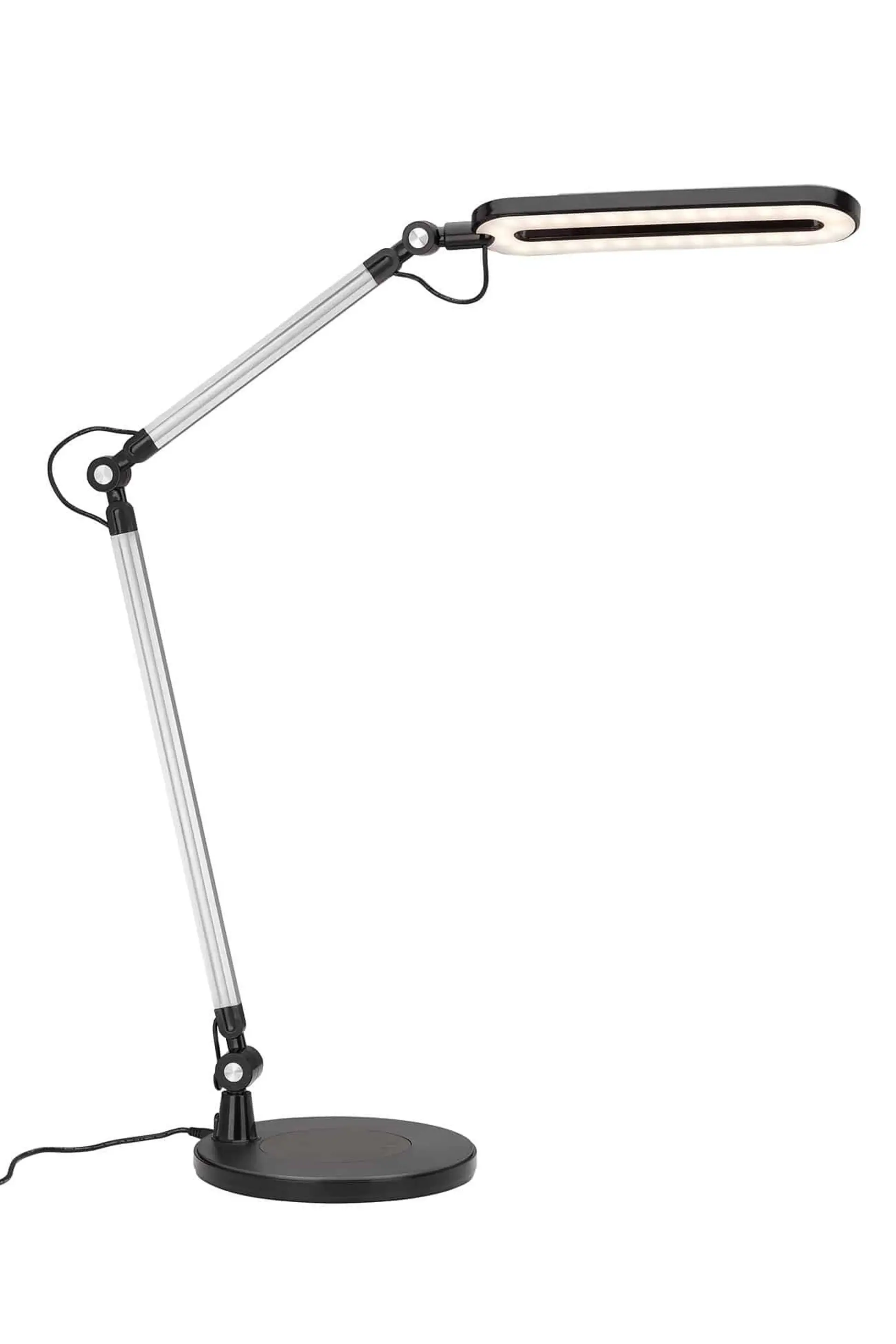 BRILO 7509-015 CCT LED stolní lampa, 51 cm, 6,6 W, černá - BRILO