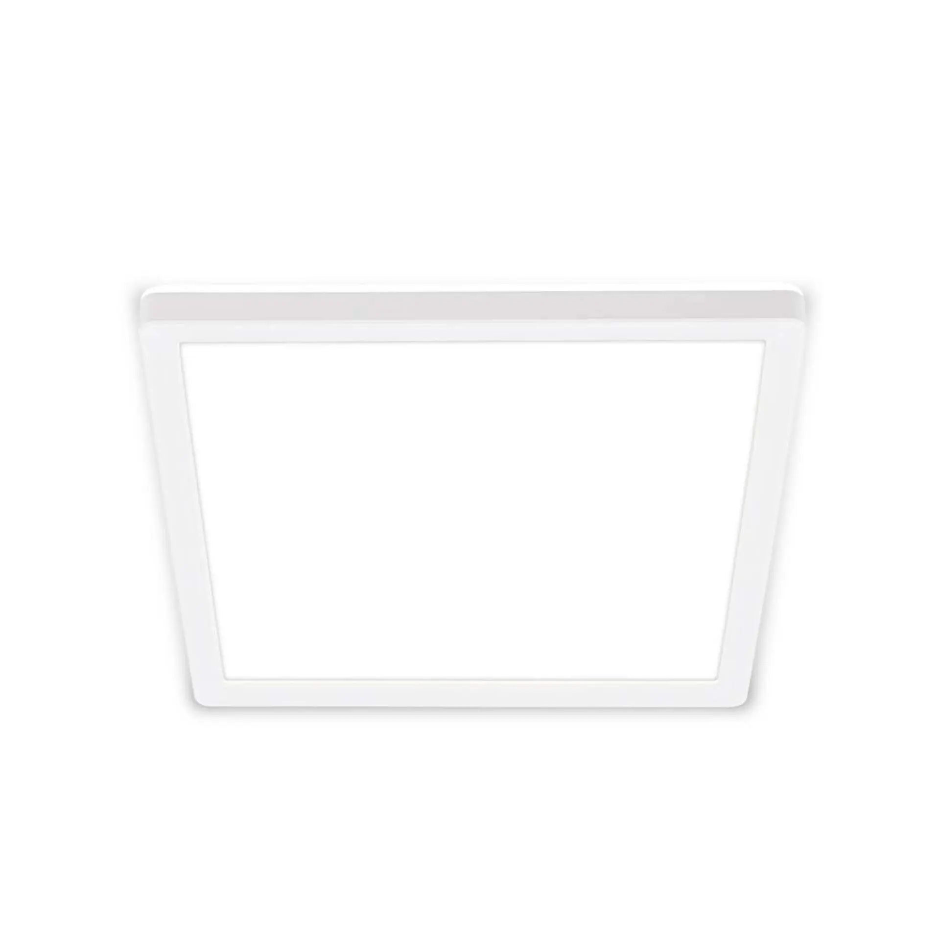 BRILONER Tava LED stropní svítidlo, ploché, přímé a nepřímé osvětlení, 1900 lm, 16 W, bílé, 24x24 cm 7516416