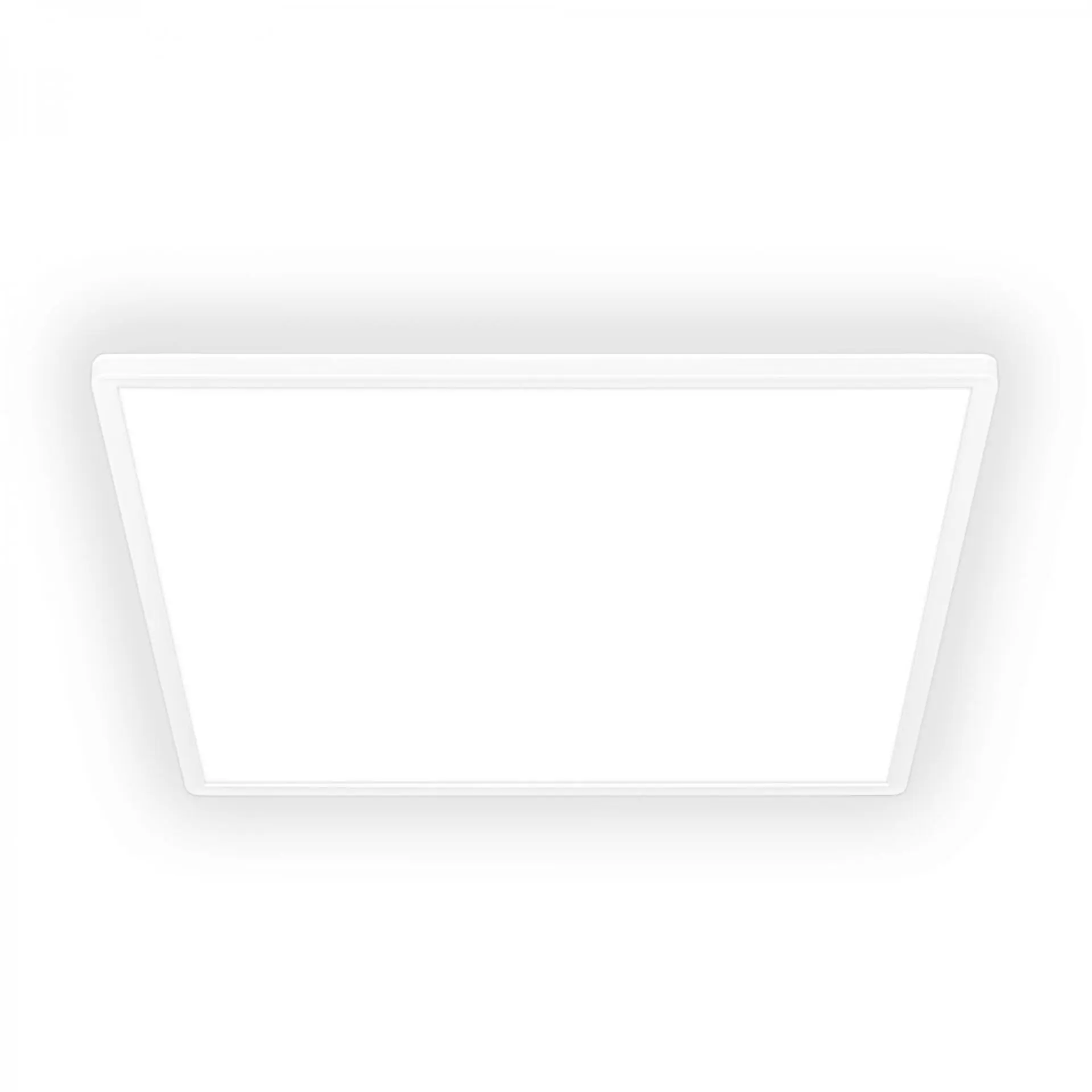 BRILONER Tava LED stropní svítidlo, ploché, přímé a nepřímé osvětlení, 6000 lm, 45 W, bílé, 56x56 cm 7535416