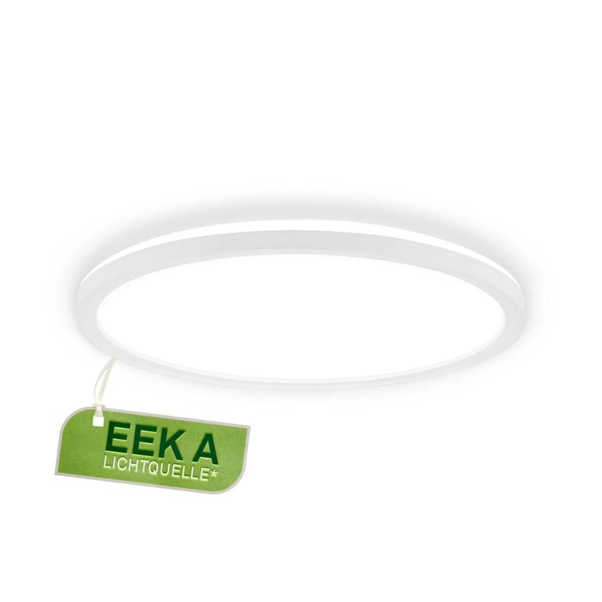 BRILO 7546016 Tava A LED stropní svítidlo, třída A, přímé a nepřímé osvětlení, 50.000h, kruhové 29 cm, bílé - BRILO