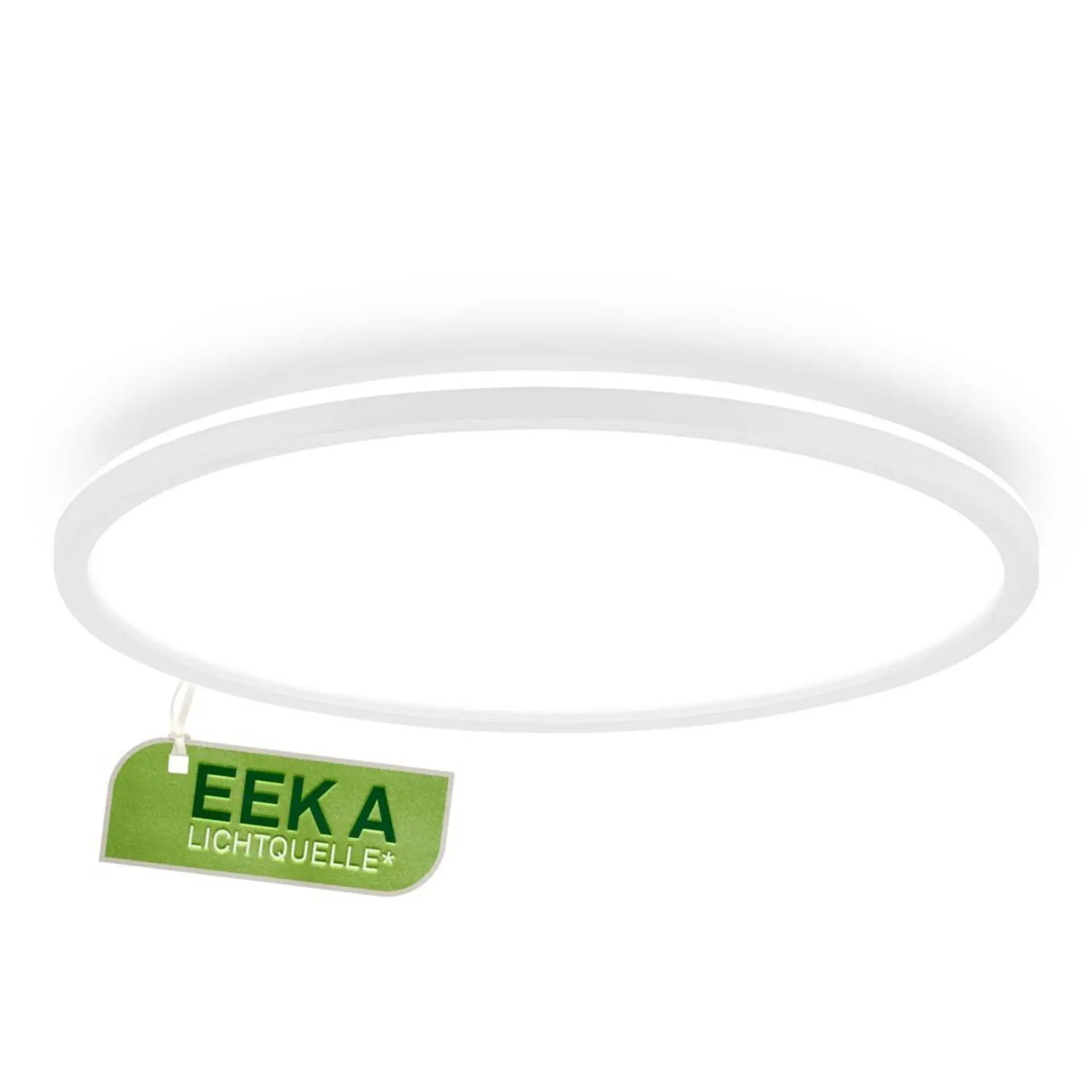 BRILO 7548016 Tava A LED stropní svítidlo, energetická třída A, přímé a nepřímé osvětlení, 50.000h životnost, kruhové 42 cm, bílé - BRILO