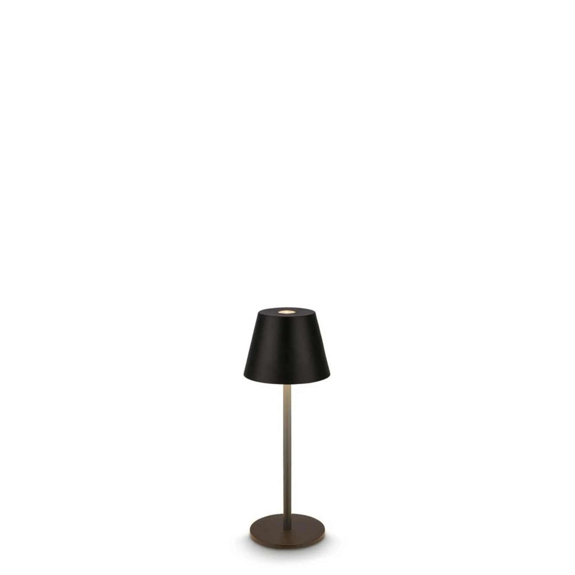 BRILONER Kiki Nano stolní lampička - 1,5W, 130lm, nabíjecí, LED, stmívatelné, teplá bílá, černá 7653015
