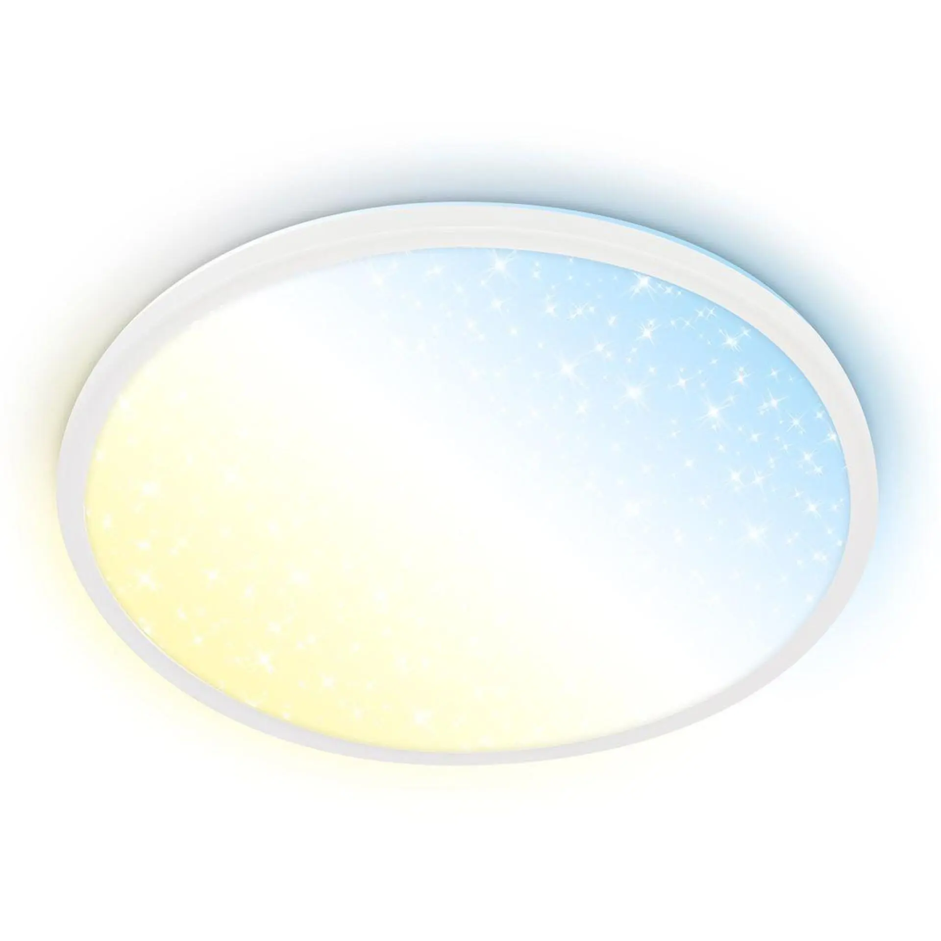 BRILO 7655016 Slim svítidlo LED panel pr.37,5 cm - 22W, 3000lm, dálkový ovladač, stmívatelné, bílé - BRILO