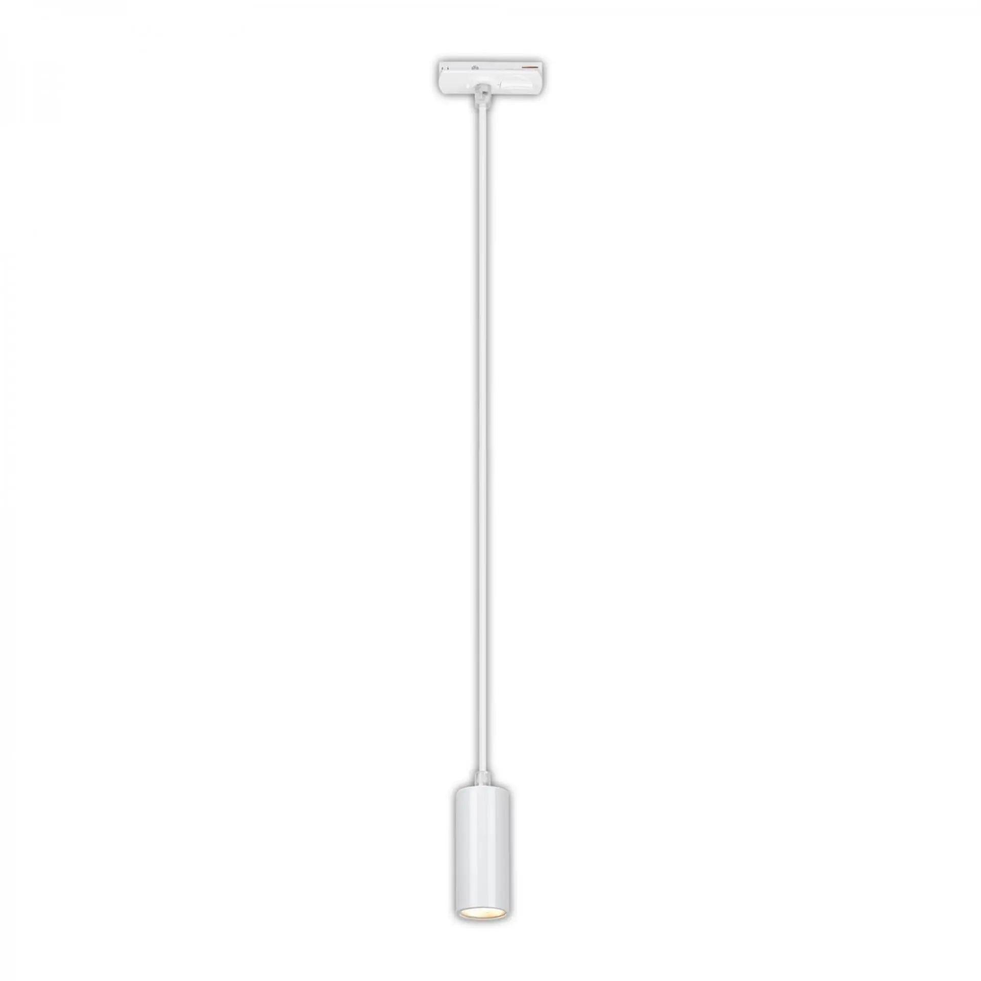 BRILO 8008016 LED závěsné svítidlo 4,5W lištový systém 230V stmívatelné, teplá bílá, 130 cm, bílé - BRILO
