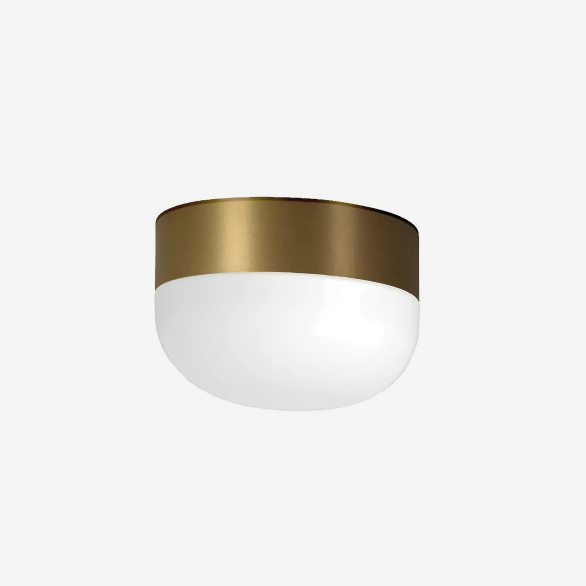 LUCIS stropní a nástěnné svítidlo PRIMA 9,5W LED 4000K sklo mosaz opál DALI BS14.K2.P14.74M DALI2