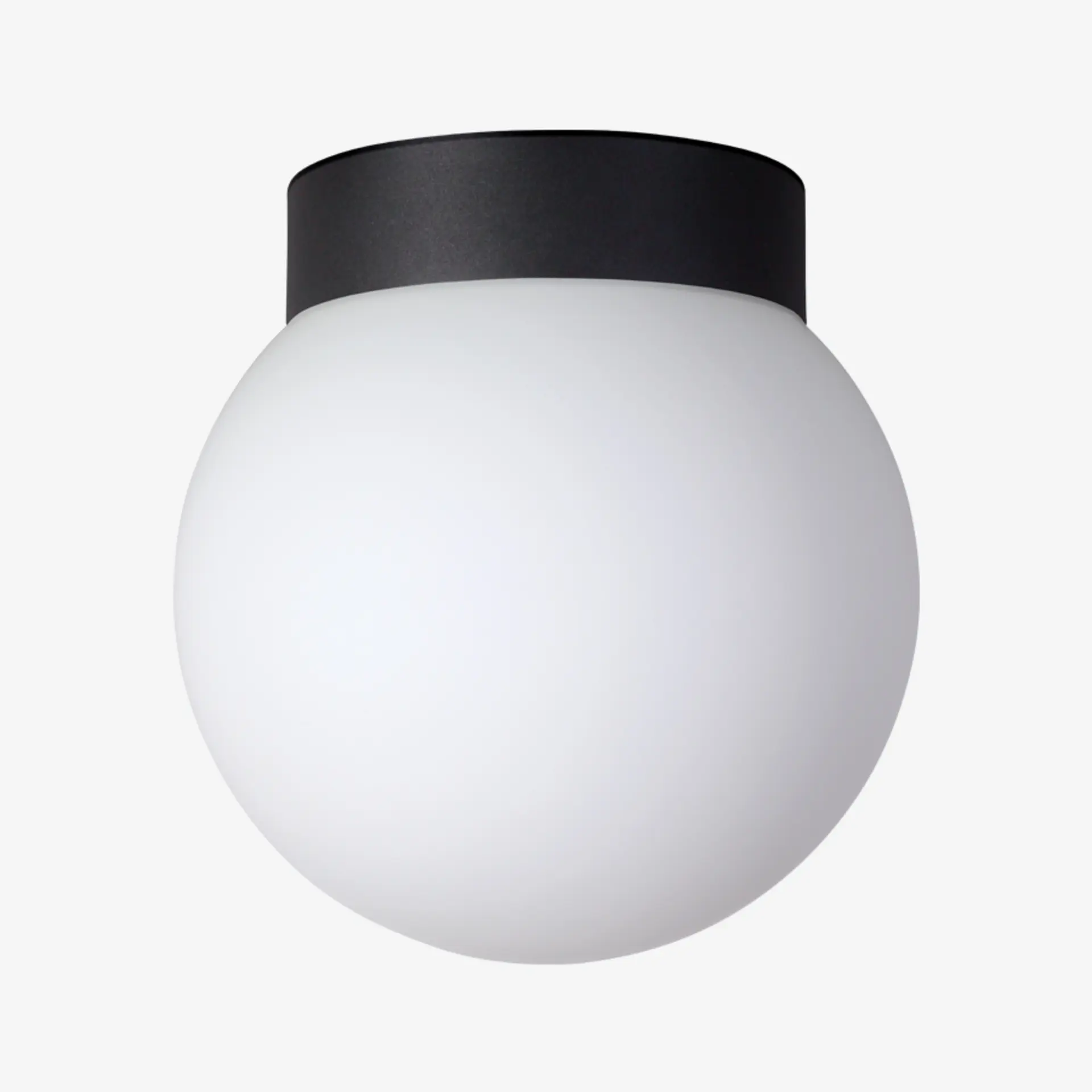 LUCIS stropní a nástěnné svítidlo POLARIS S.P 16,8W LED 3000K sklo černá opál DALI BS19.P3.280.45M DALI2