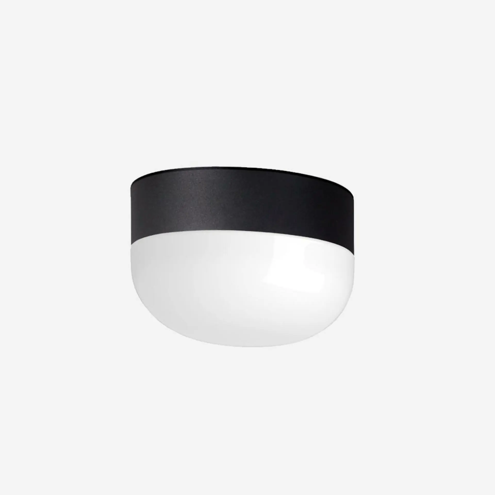 LUCIS stropní a nástěnné svítidlo PRIMA 15,5W LED 3000K sklo černá opál DALI BS24.K1.P24.45M DALI2