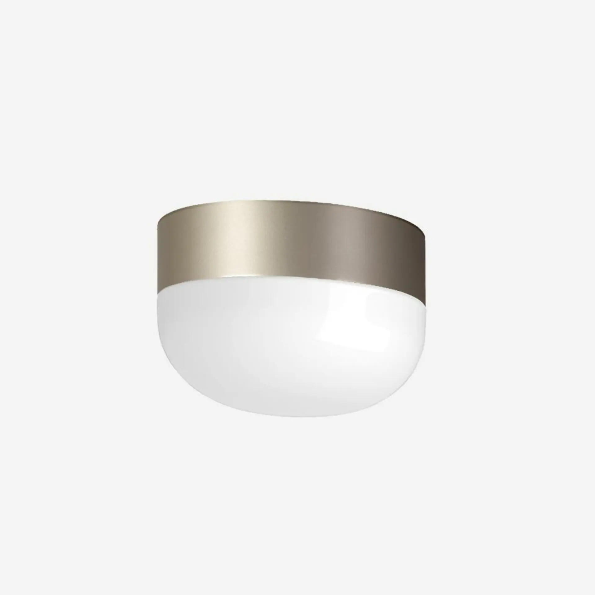LUCIS stropní a nástěnné svítidlo PRIMA 9,8W LED 3000K sklo argento dorato opál DALI BS24.K3.P24.70M DALI2